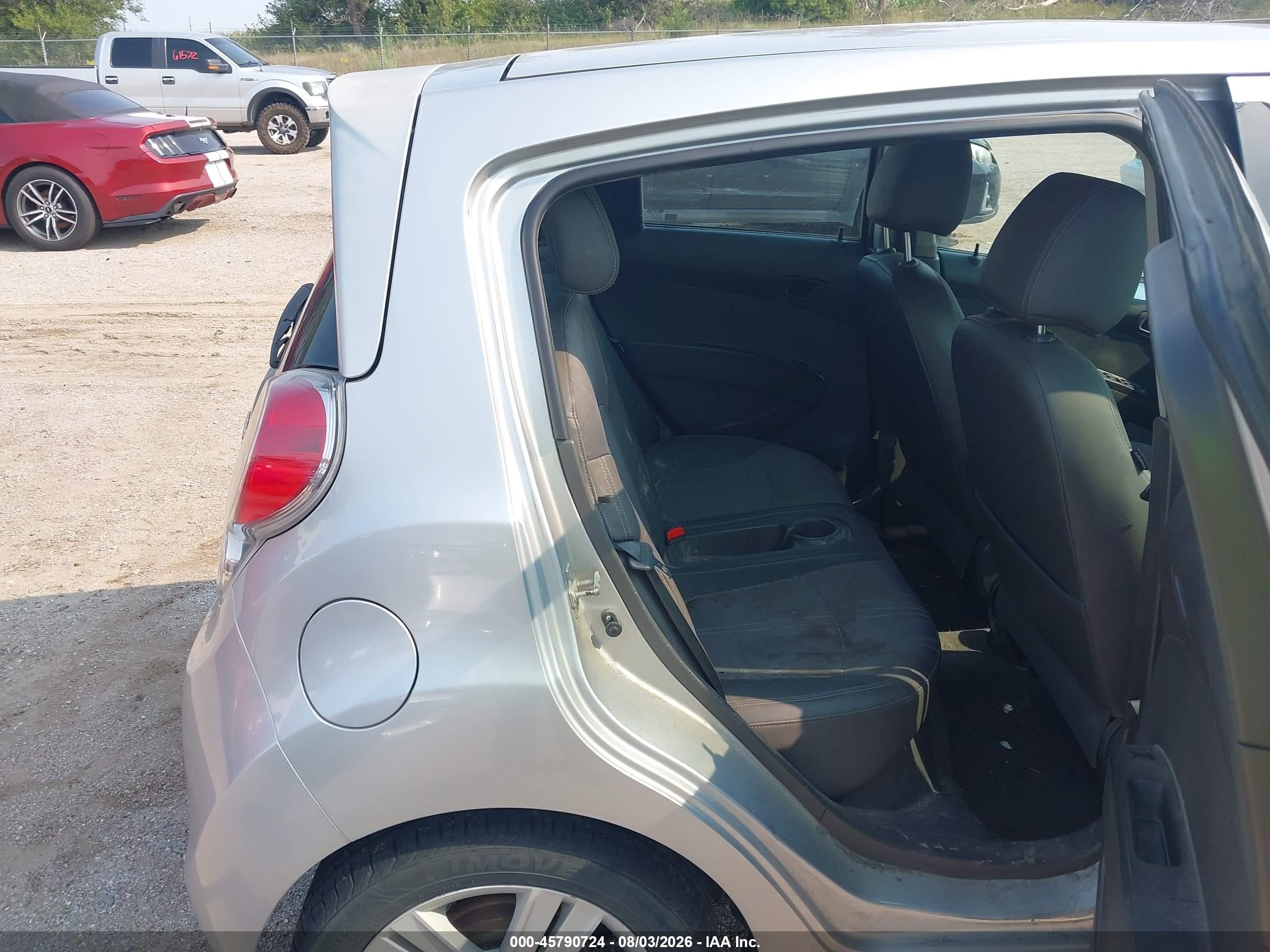 2015 Chevrolet Spark 1lt Cvt Silver vin: KL8CD6S97FC753976