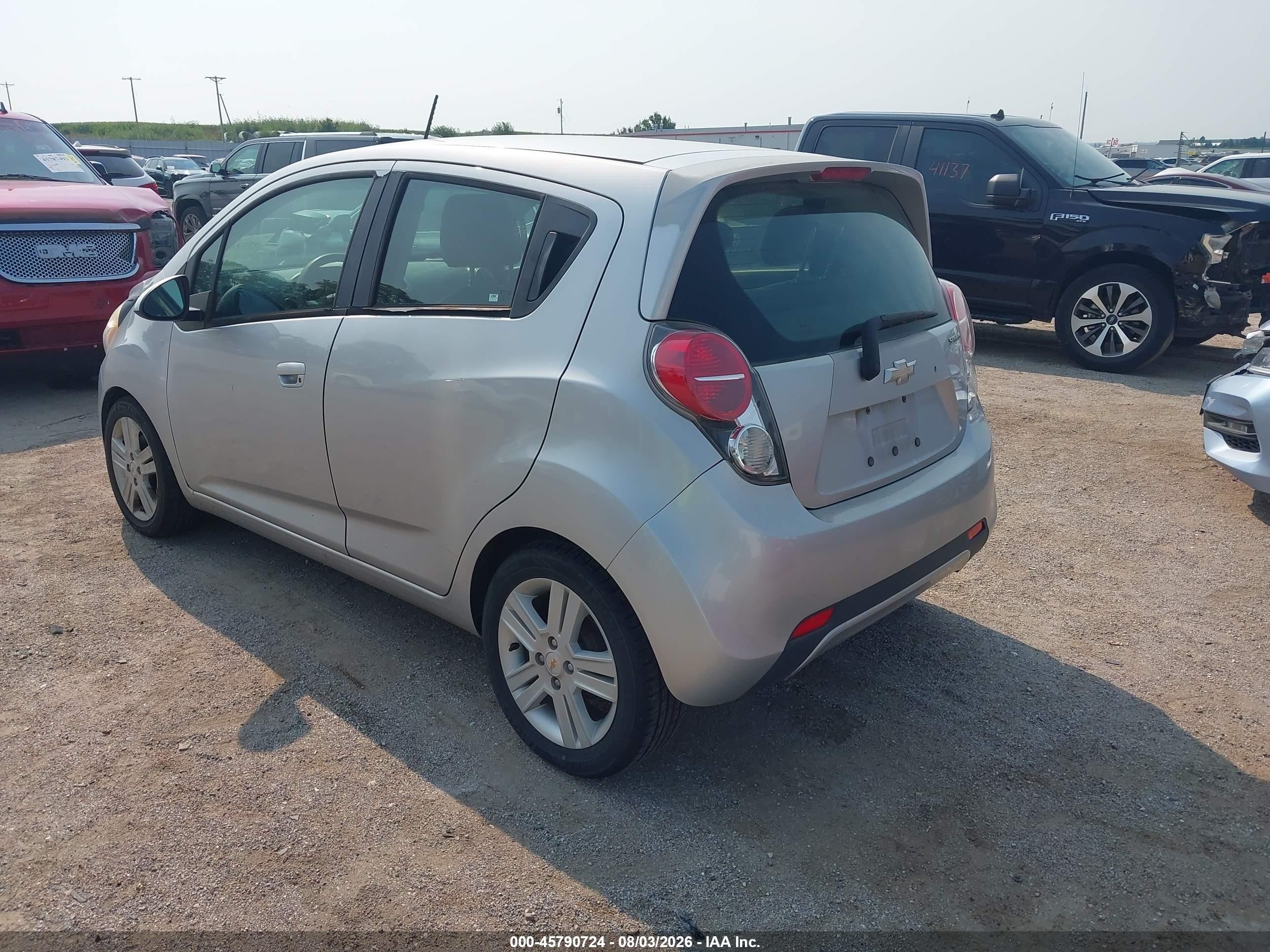 2015 Chevrolet Spark 1lt Cvt Silver vin: KL8CD6S97FC753976