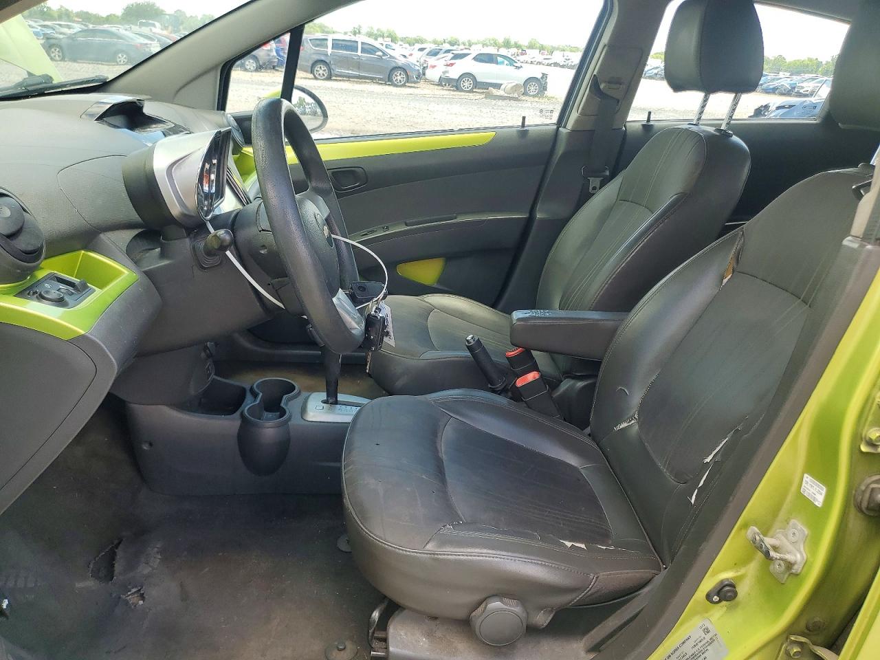 2013 Chevrolet Spark 1lt Green vin: KL8CD6S98DC557803