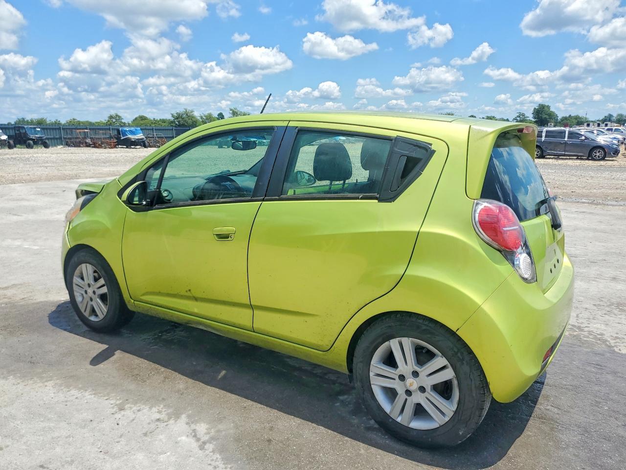 2013 Chevrolet Spark 1lt Green vin: KL8CD6S98DC557803