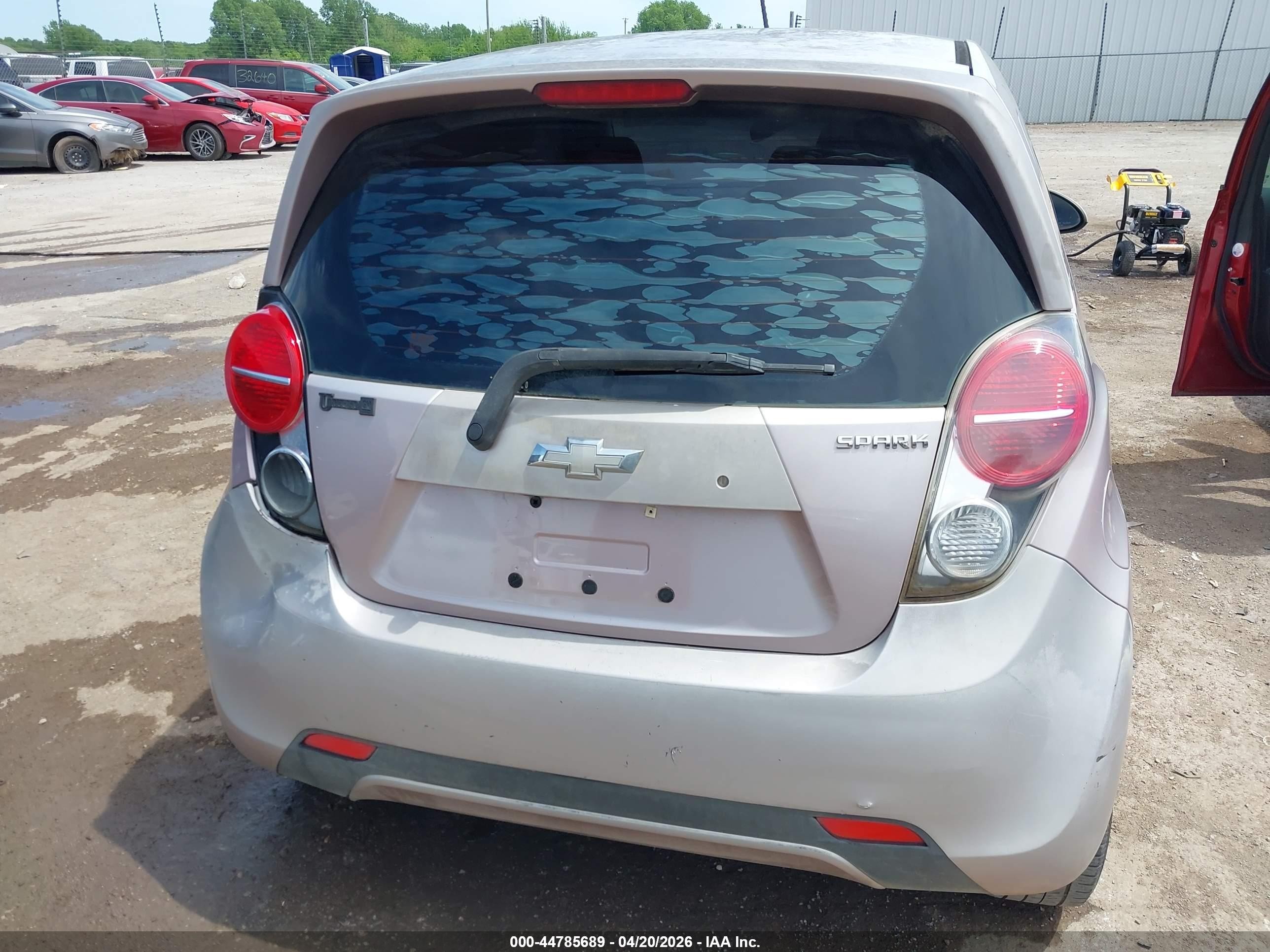 2013 Chevrolet Spark 1lt Auto Pink vin: KL8CD6S98DC578117