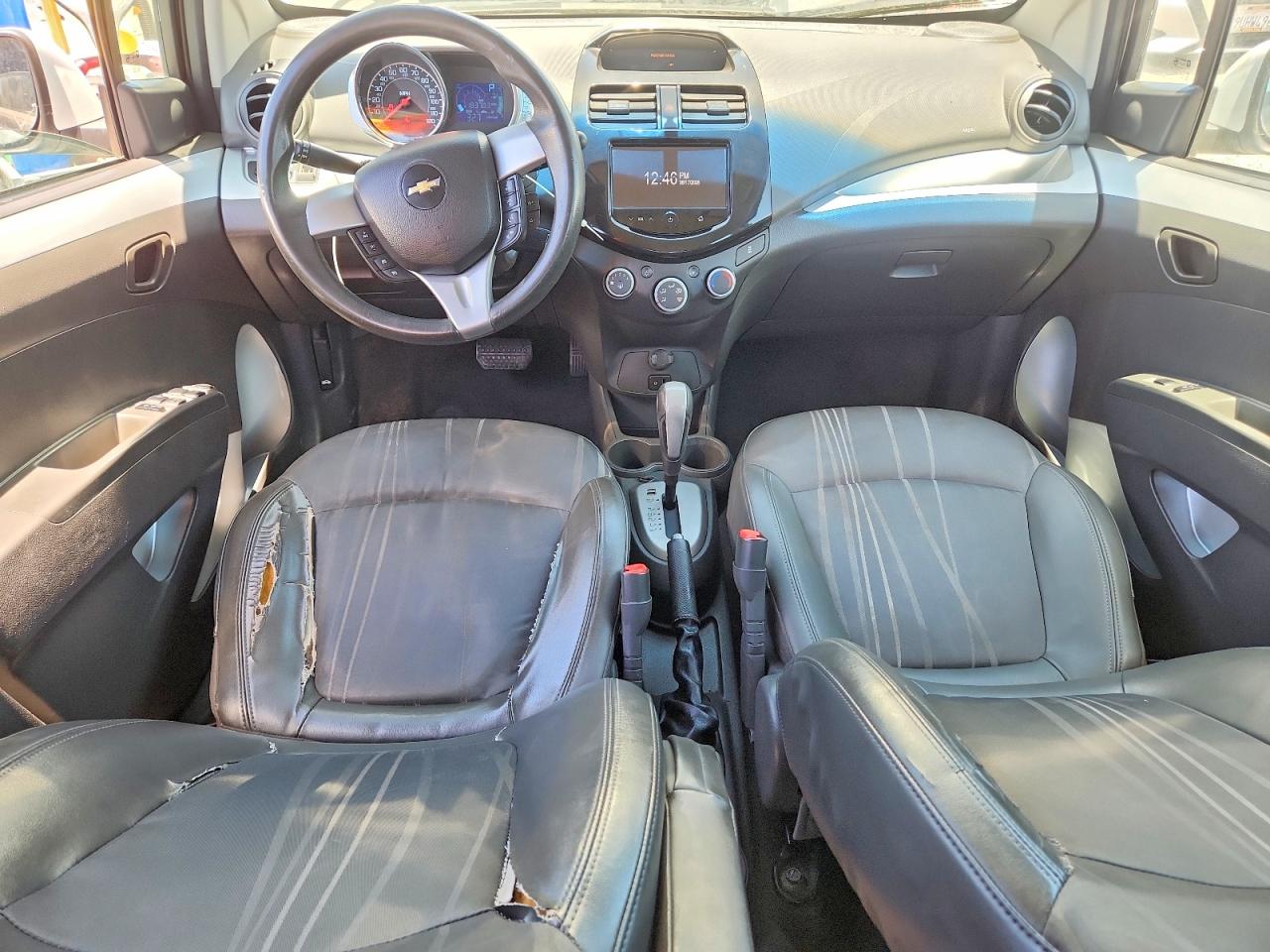 2013 Chevrolet Spark White vin: KL8CD6S98DC583673