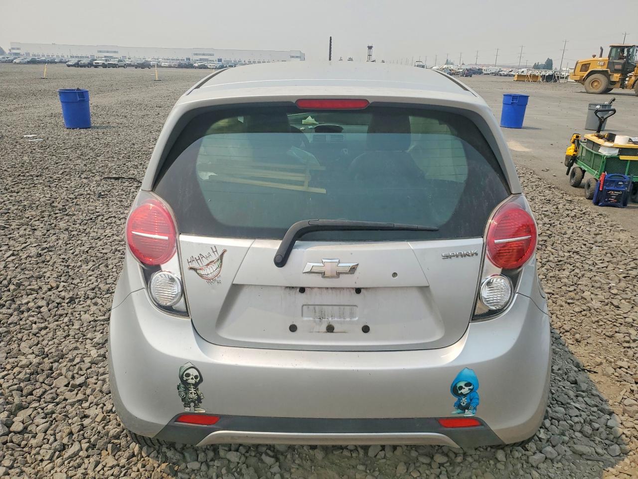 2013 Chevrolet Spark 1lt Silver vin: KL8CD6S98DC614288