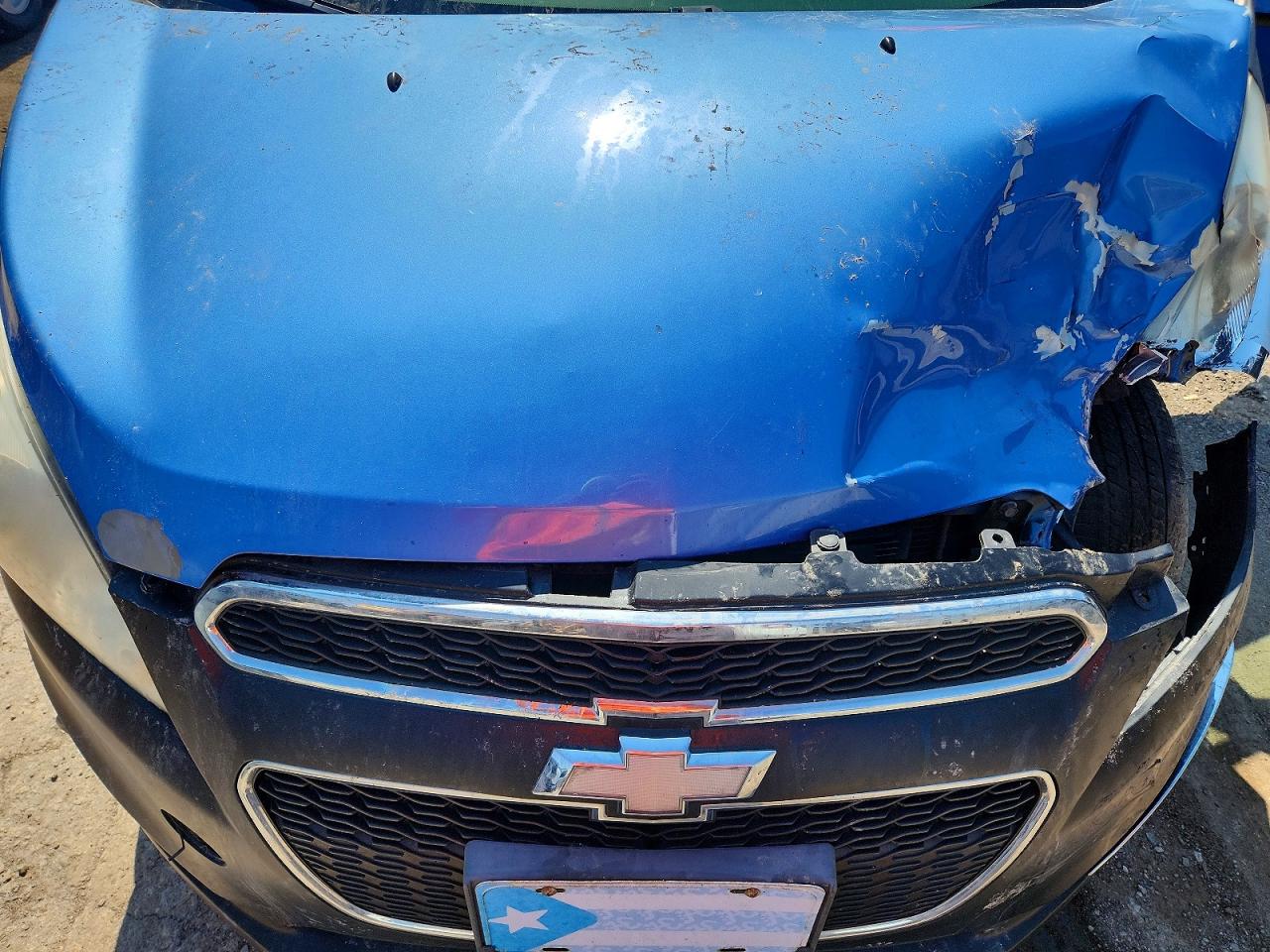 2014 Chevrolet Spark 1lt Blue vin: KL8CD6S98EC457721