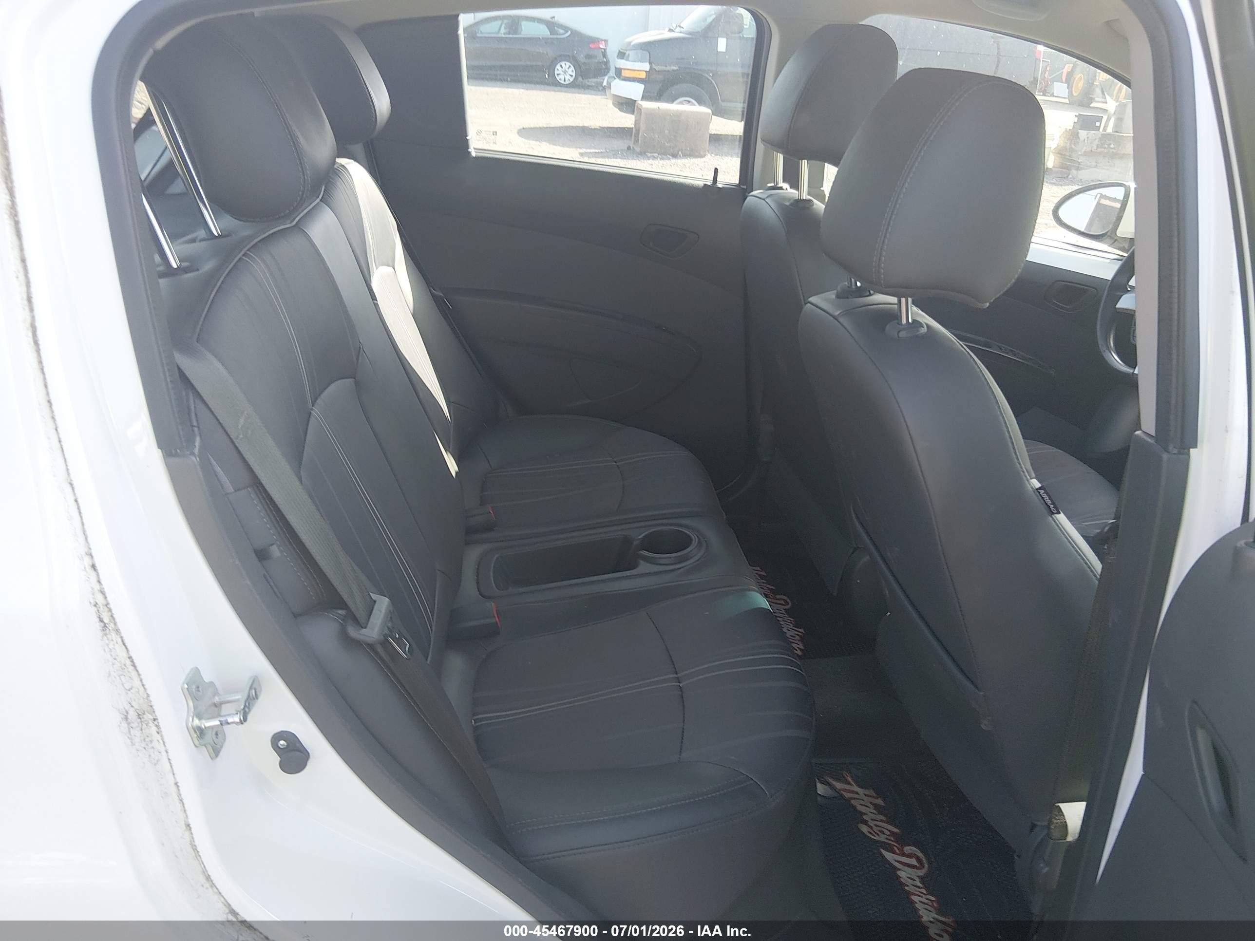 2014 Chevrolet Spark 1lt Auto White vin: KL8CD6S98EC465625