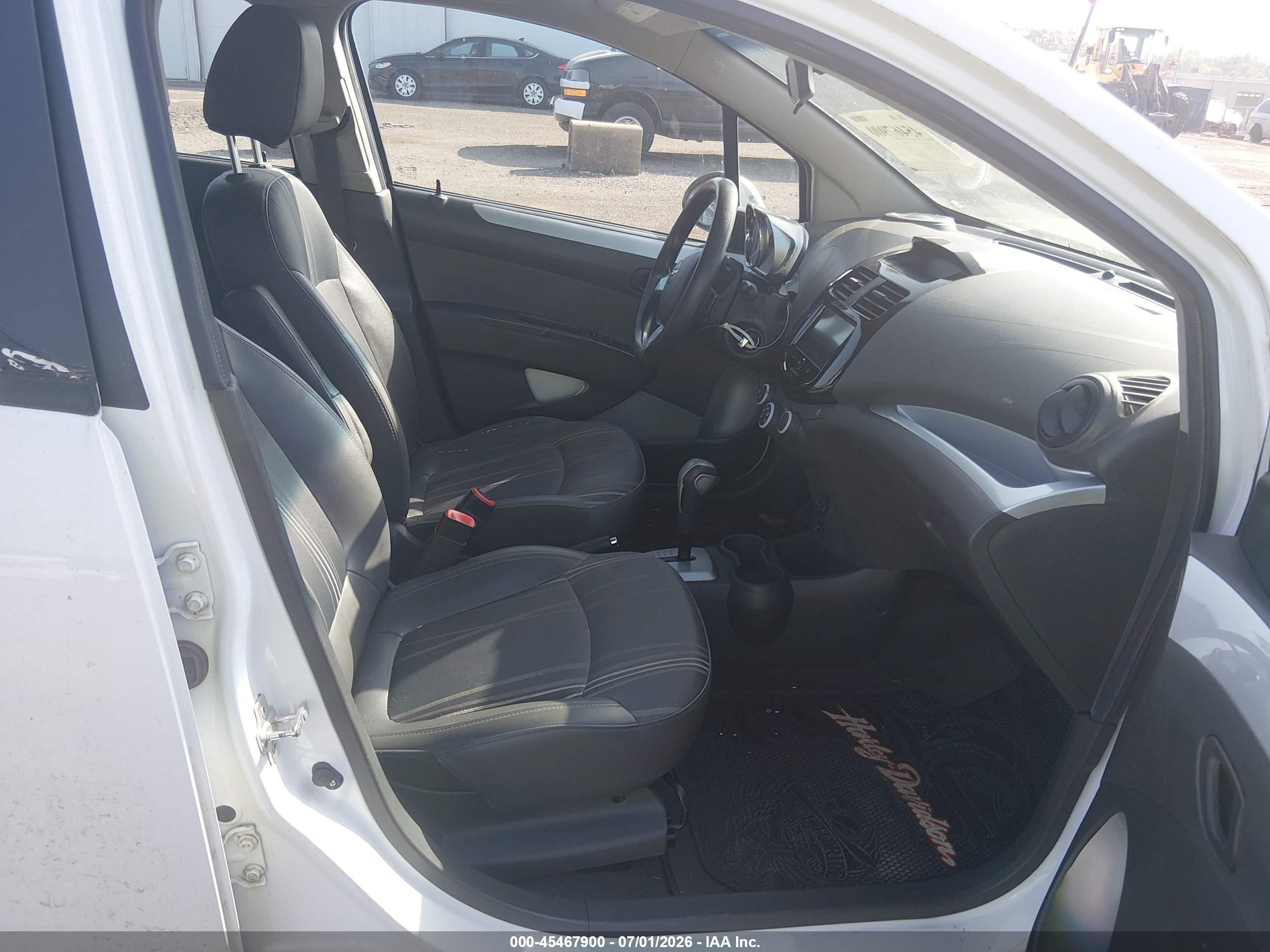 2014 Chevrolet Spark 1lt Auto White vin: KL8CD6S98EC465625