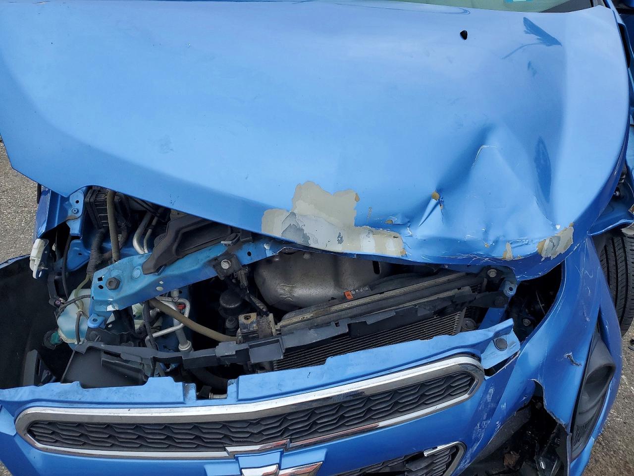 2015 Chevrolet Spark 1lt Blue vin: KL8CD6S98FC751265