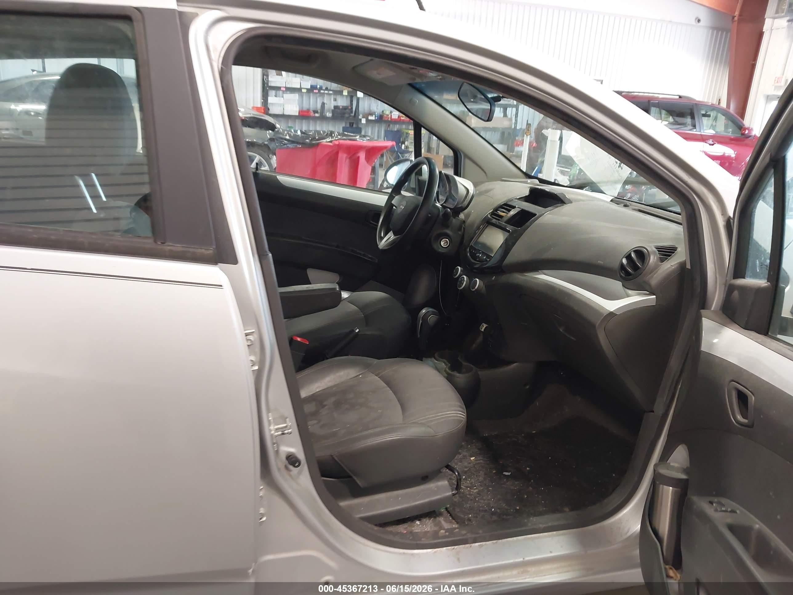 2015 Chevrolet Spark 1lt Cvt Silver vin: KL8CD6S98FC761360