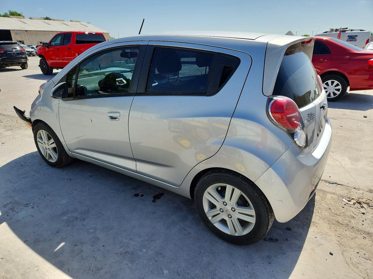 2015 Chevrolet Spark 1lt Silver vin: KL8CD6S98FC761682