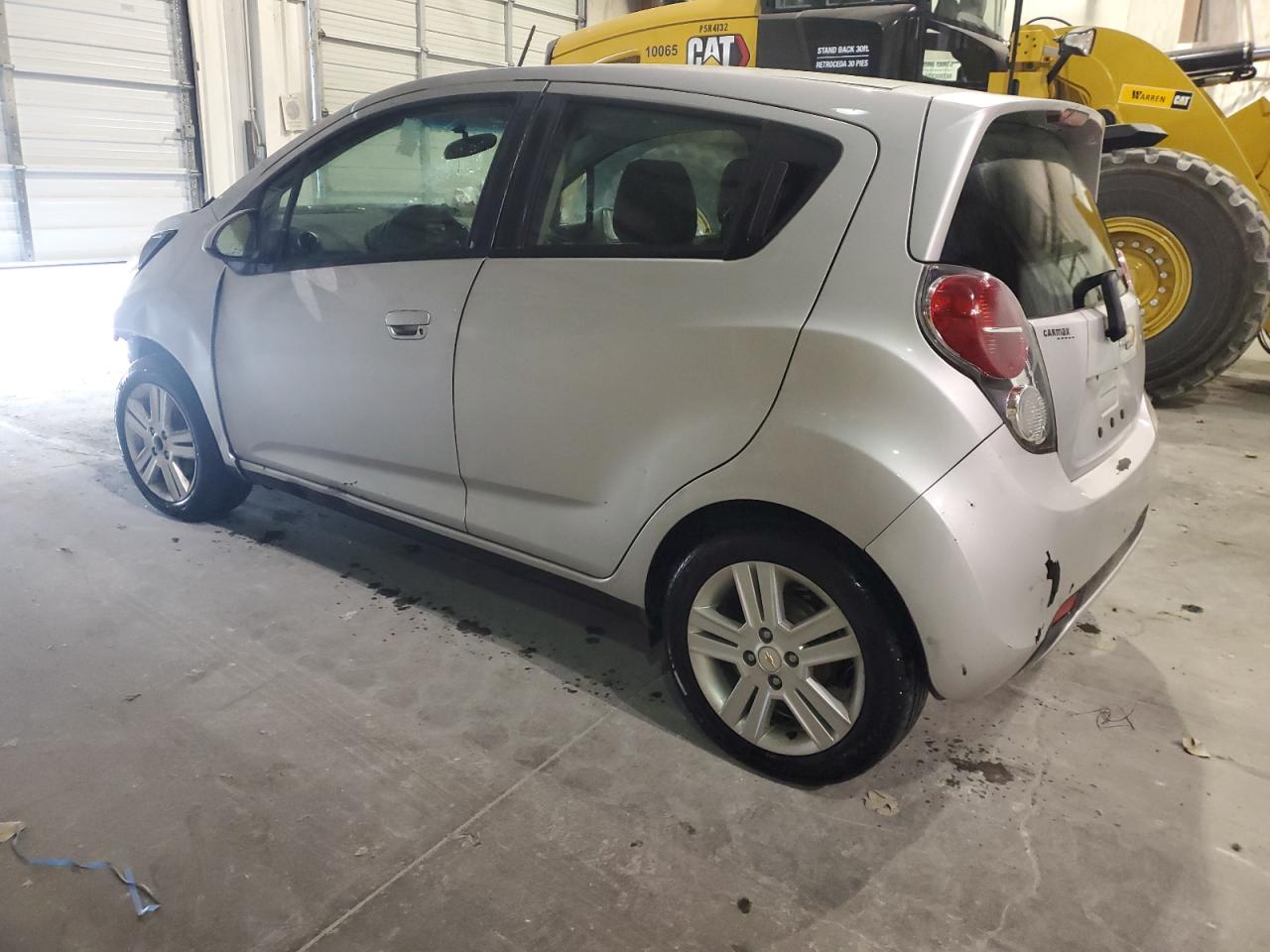 2013 Chevrolet Spark 1lt Silver vin: KL8CD6S99DC603591