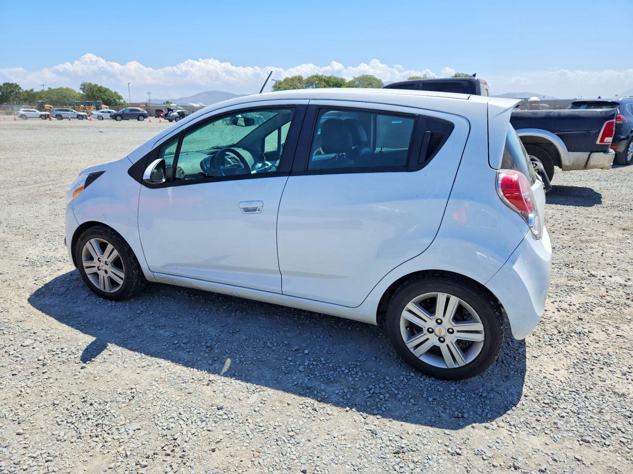 2014 Chevrolet Spark 1lt White vin: KL8CD6S99EC408978