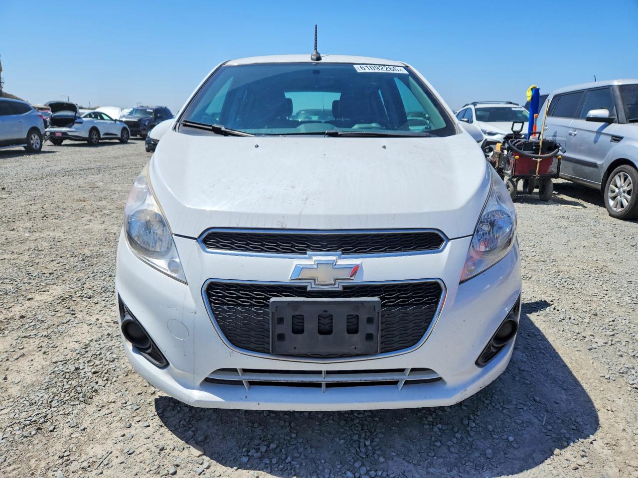 2014 Chevrolet Spark 1lt White vin: KL8CD6S99EC408978
