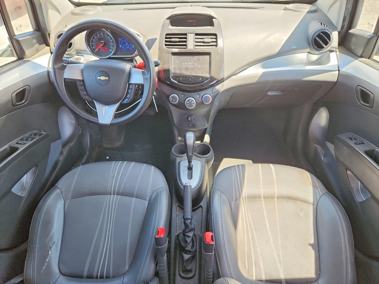 2014 Chevrolet Spark 1lt White vin: KL8CD6S99EC408978