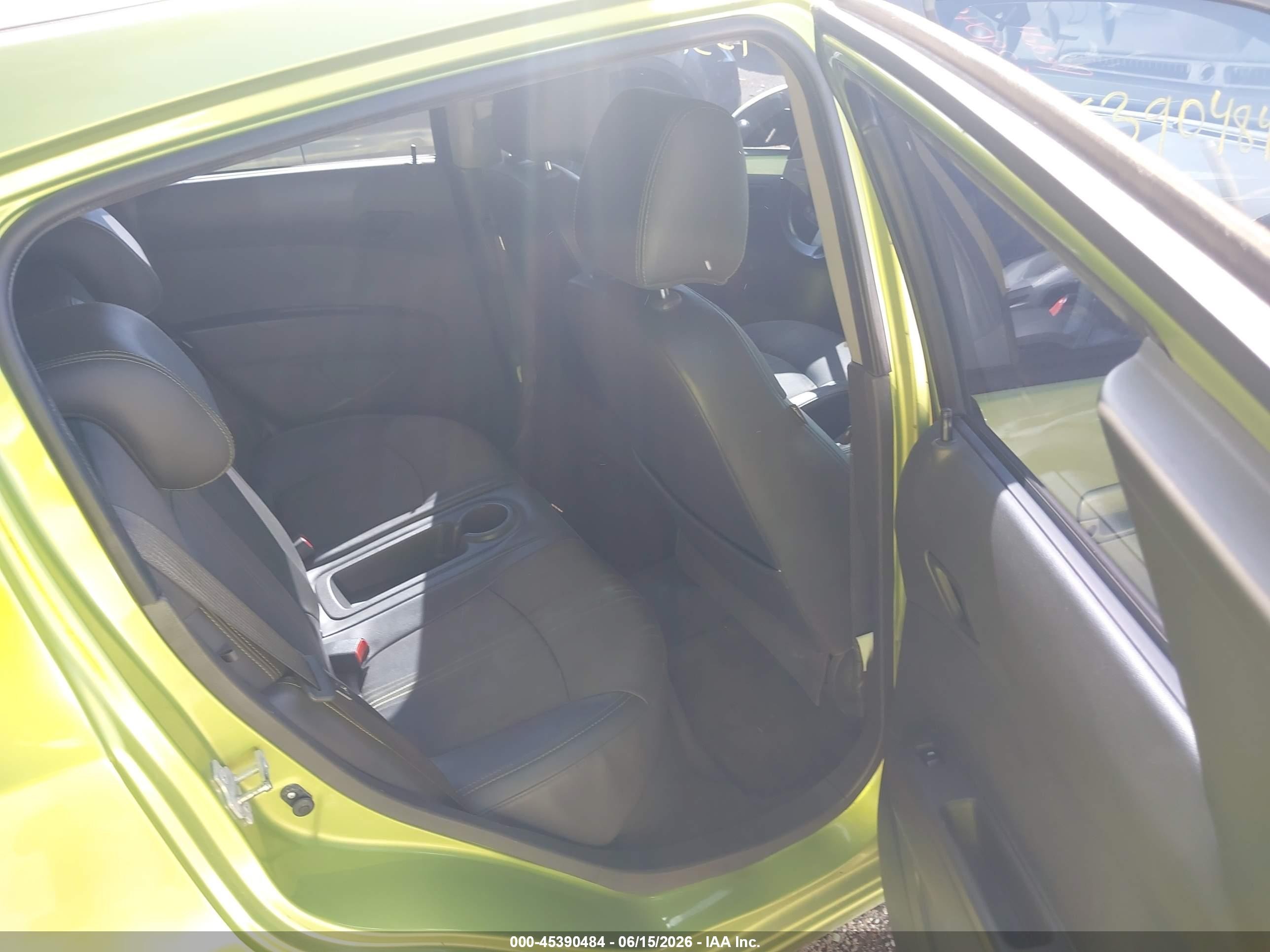 2014 Chevrolet Spark 1lt Auto Green vin: KL8CD6S99EC429751