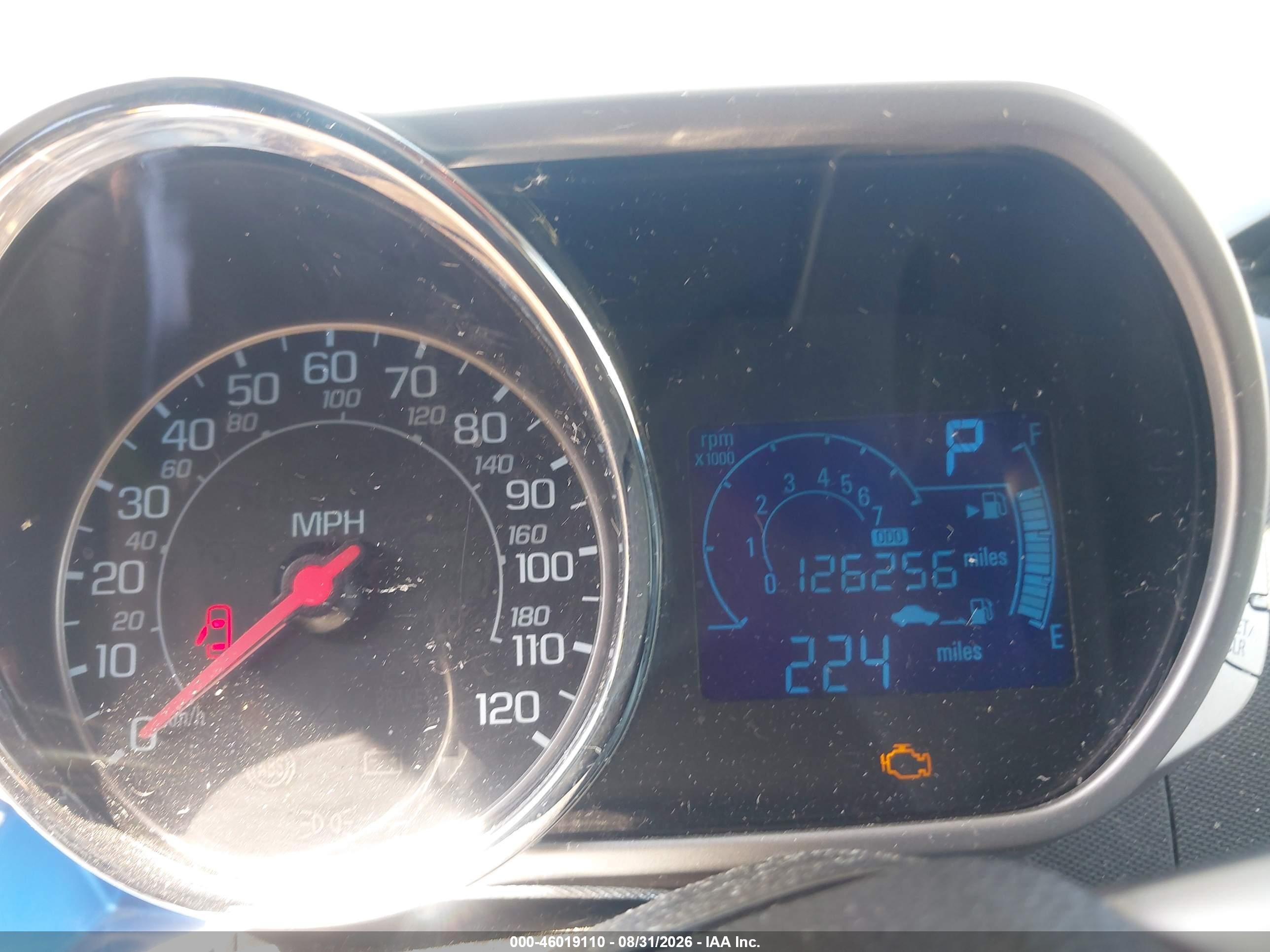 2014 Chevrolet Spark 1lt Auto Синий vin: KL8CD6S99EC482112
