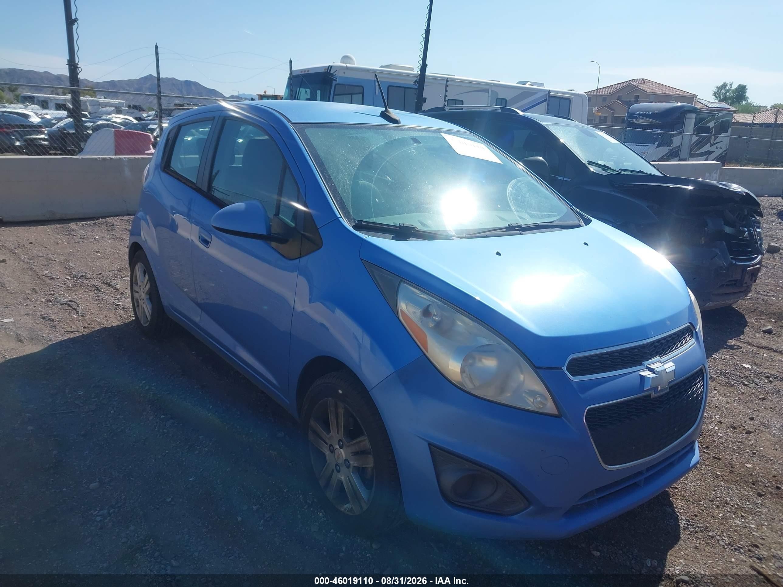 2014 Chevrolet Spark 1lt Auto Синий vin: KL8CD6S99EC482112