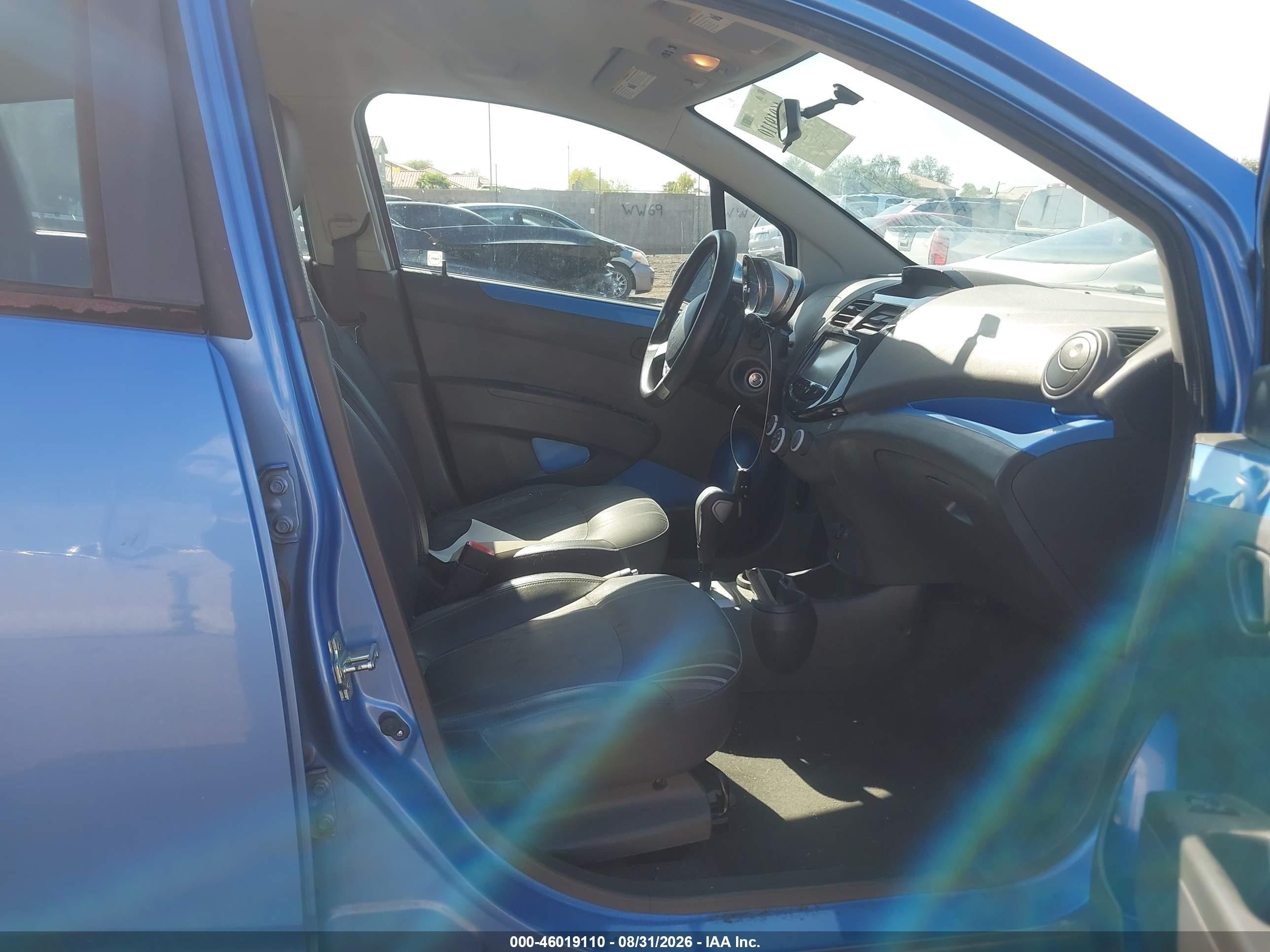 2014 Chevrolet Spark 1lt Auto Синий vin: KL8CD6S99EC482112