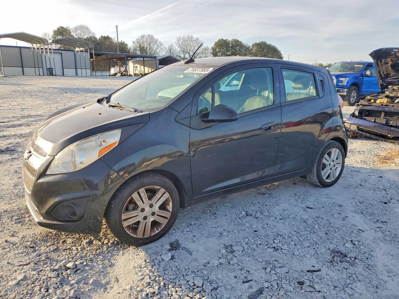 2014 Chevrolet Spark 1lt Black vin: KL8CD6S99EC512712