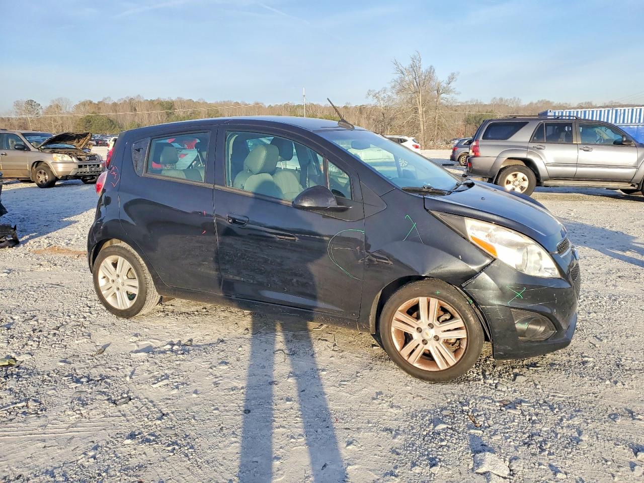 2014 Chevrolet Spark 1lt Black vin: KL8CD6S99EC512712