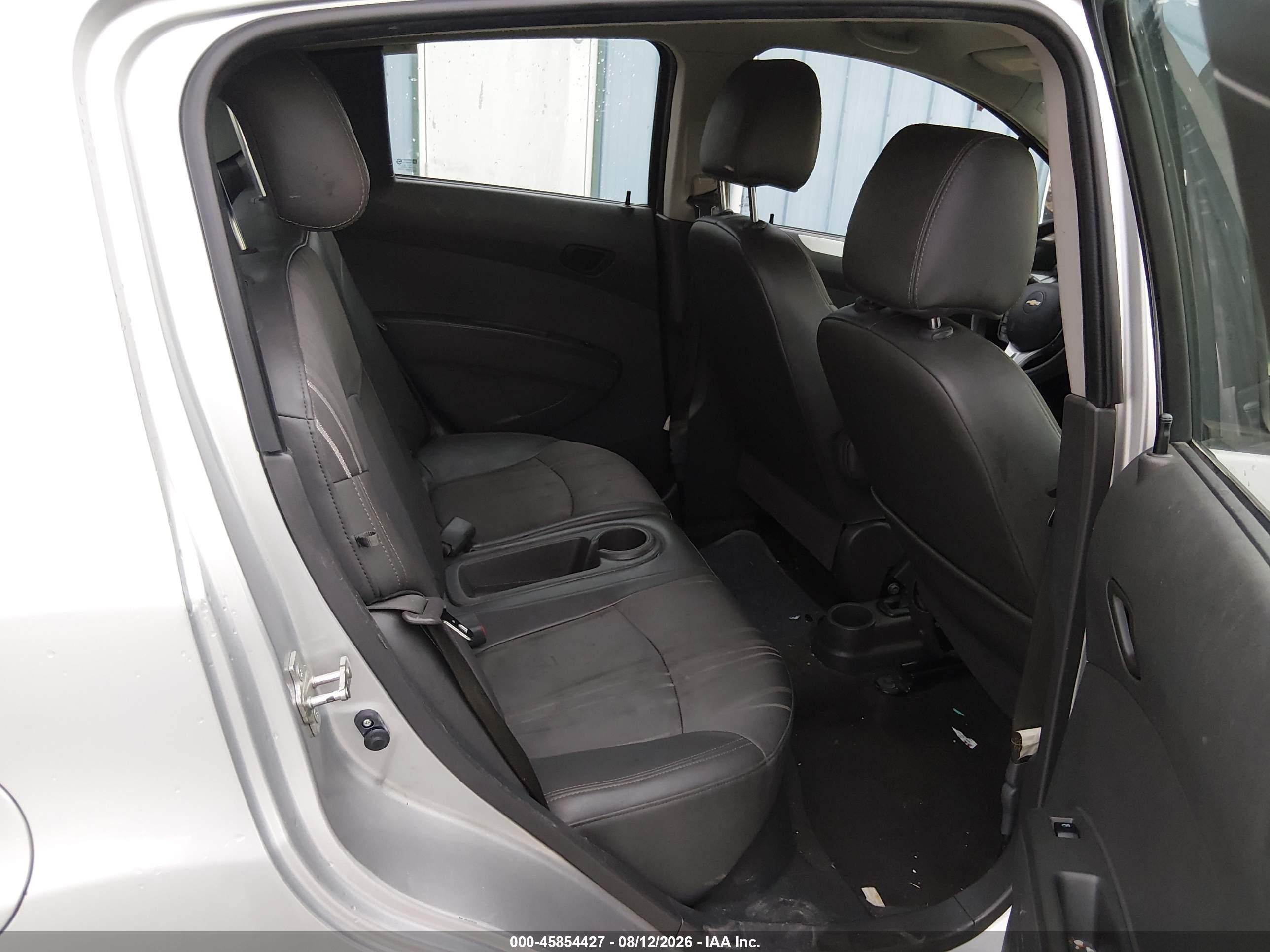 2014 Chevrolet Spark 1lt Auto Silver vin: KL8CD6S99EC520969