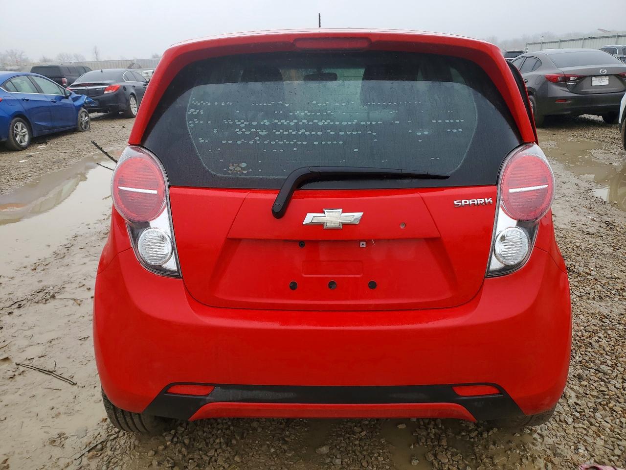 2014 Chevrolet Spark 1lt Красный vin: KL8CD6S99EC540770
