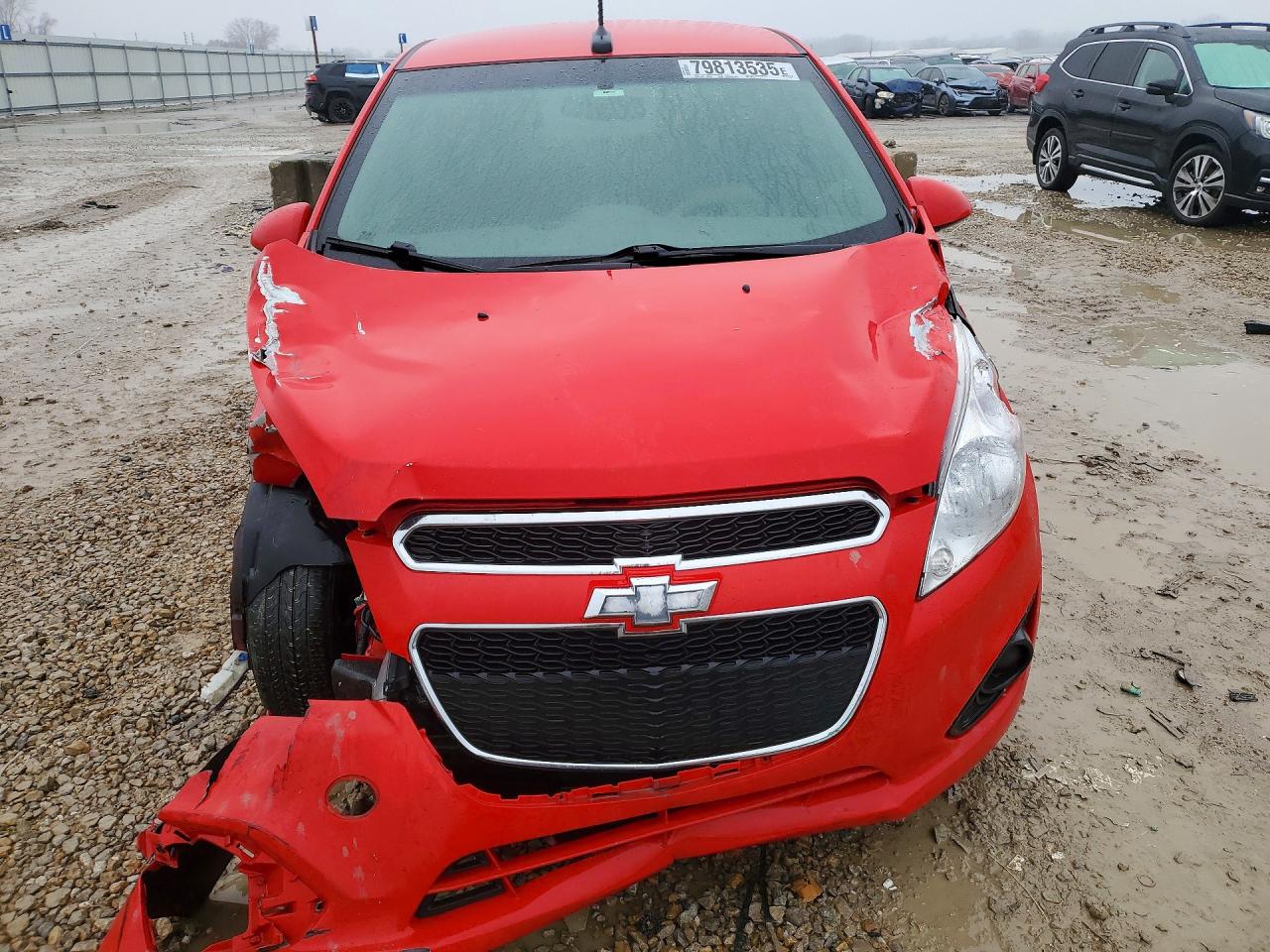 2014 Chevrolet Spark 1lt Красный vin: KL8CD6S99EC540770