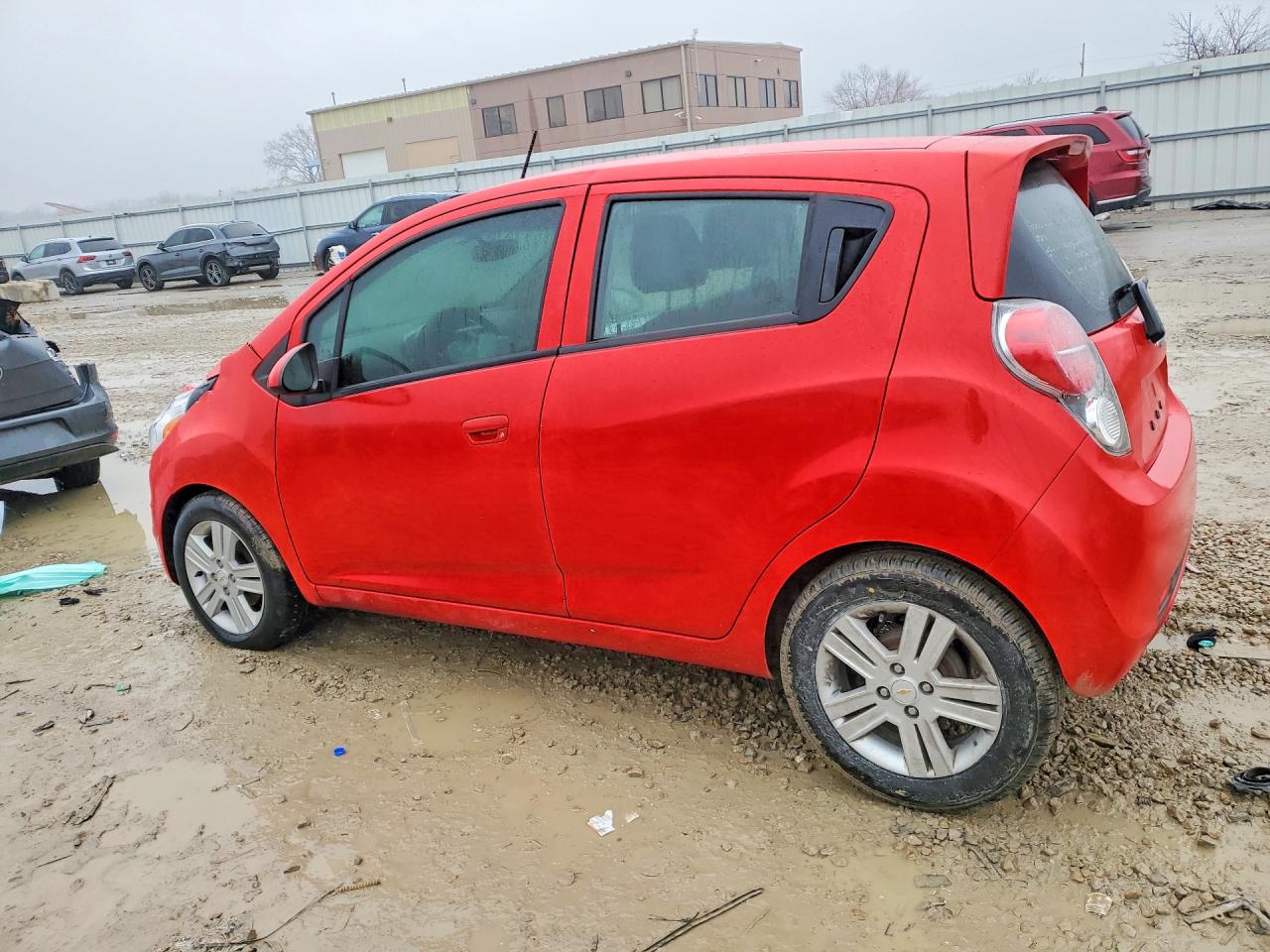 2014 Chevrolet Spark 1lt Красный vin: KL8CD6S99EC540770