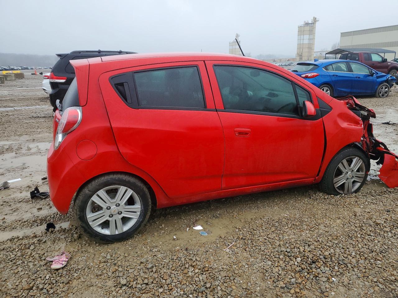 2014 Chevrolet Spark 1lt Красный vin: KL8CD6S99EC540770
