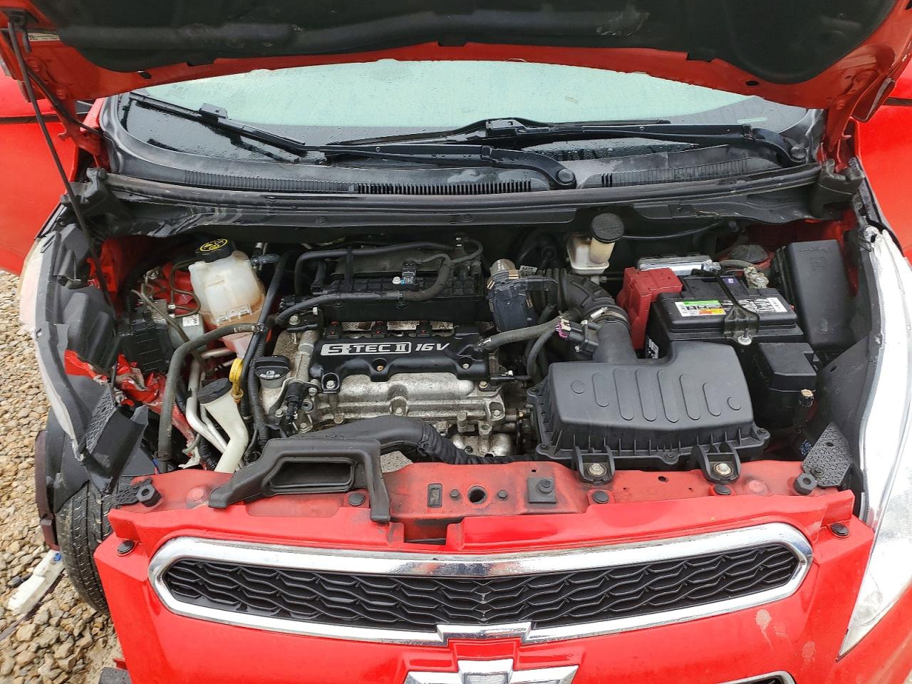 2014 Chevrolet Spark 1lt Красный vin: KL8CD6S99EC540770