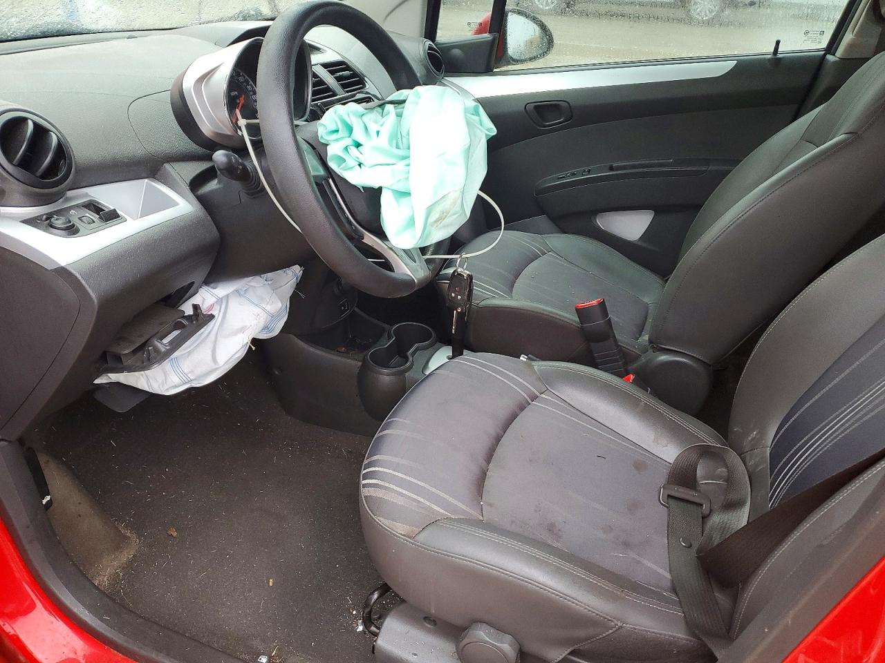 2014 Chevrolet Spark 1lt Красный vin: KL8CD6S99EC540770