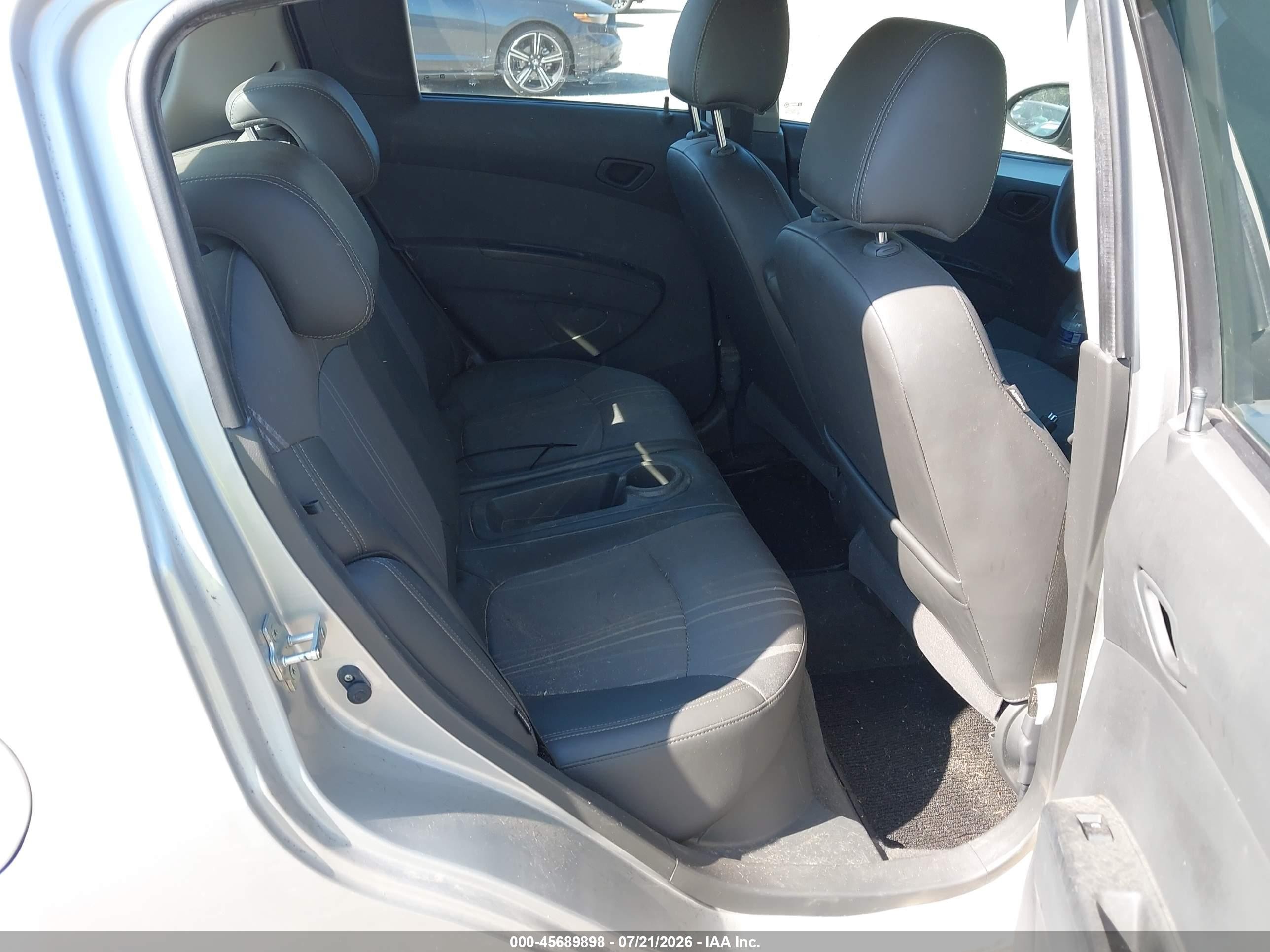 2015 Chevrolet Spark 1lt Cvt Silver vin: KL8CD6S99FC723538