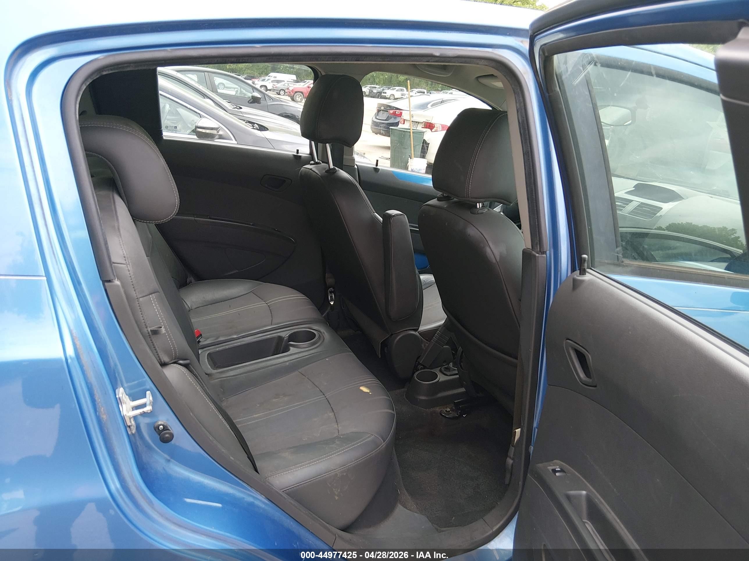 2015 Chevrolet Spark 1lt Cvt Blue vin: KL8CD6S99FC733485