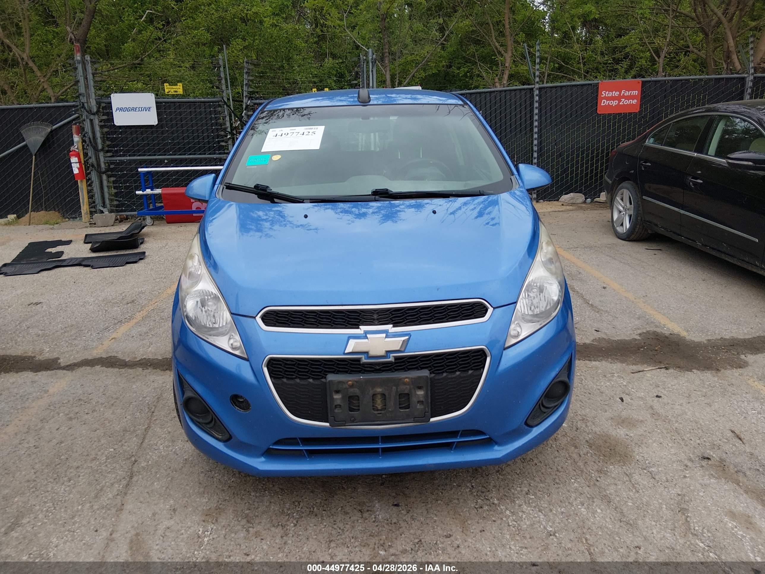 2015 Chevrolet Spark 1lt Cvt Blue vin: KL8CD6S99FC733485
