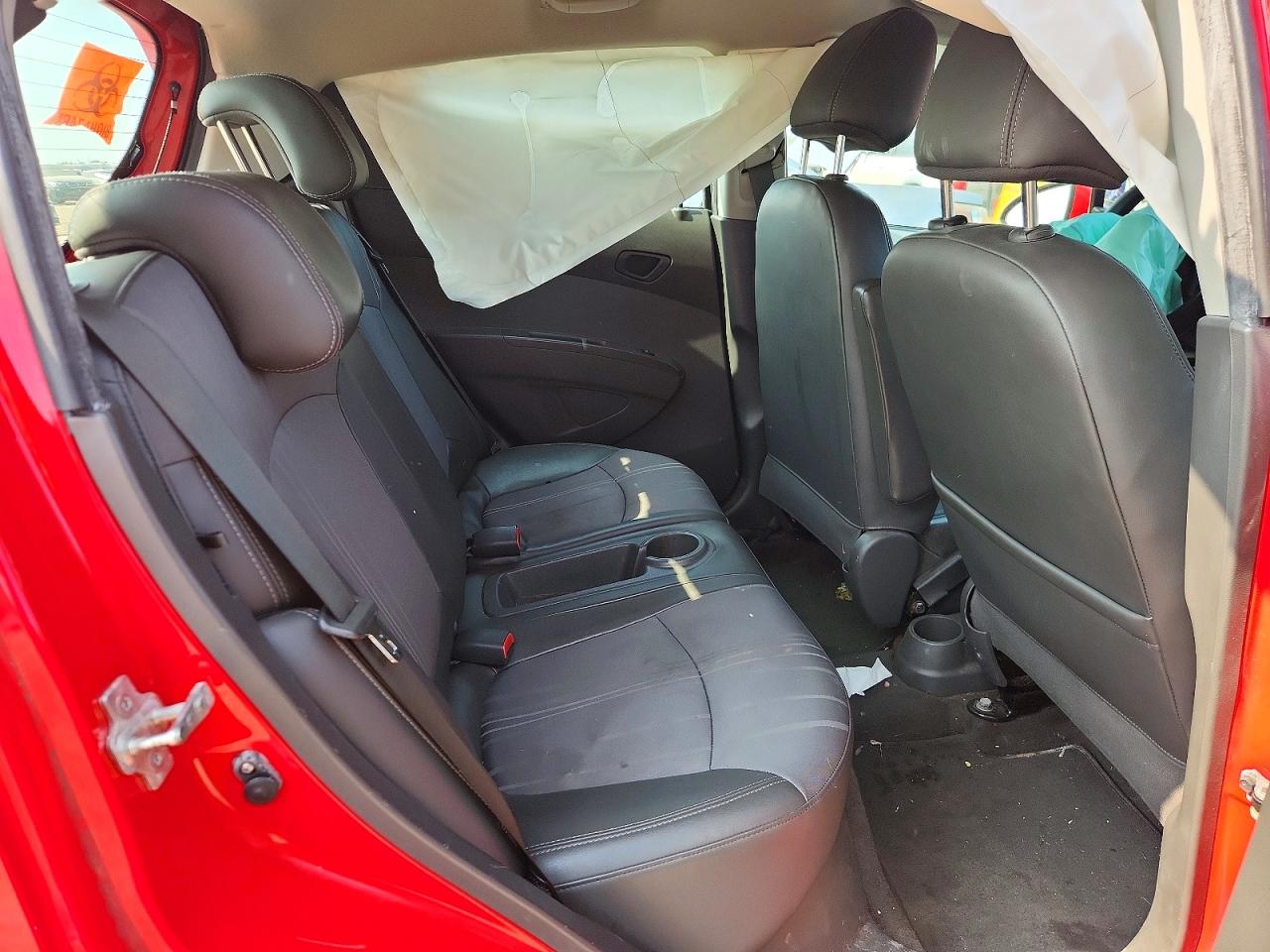 2015 Chevrolet Spark 1lt Red vin: KL8CD6S99FC763277