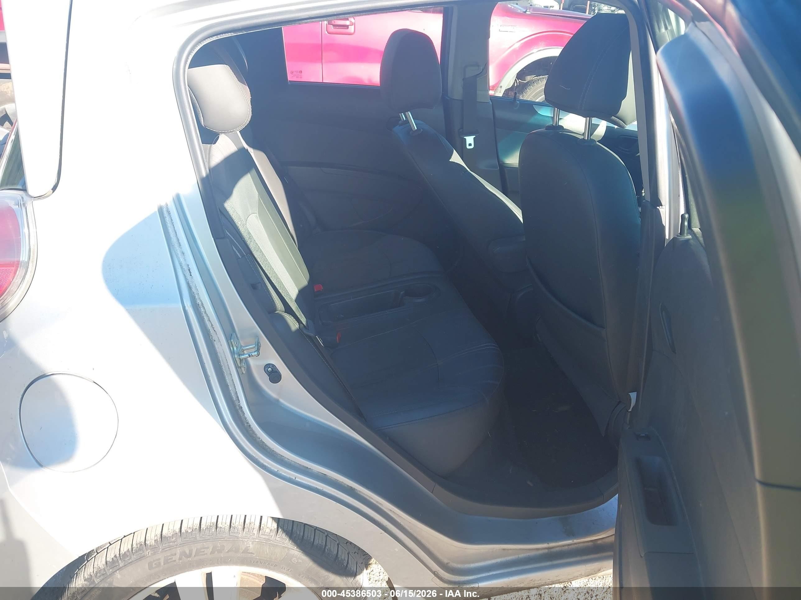 2013 Chevrolet Spark 1lt Auto Silver vin: KL8CD6S9XDC507484
