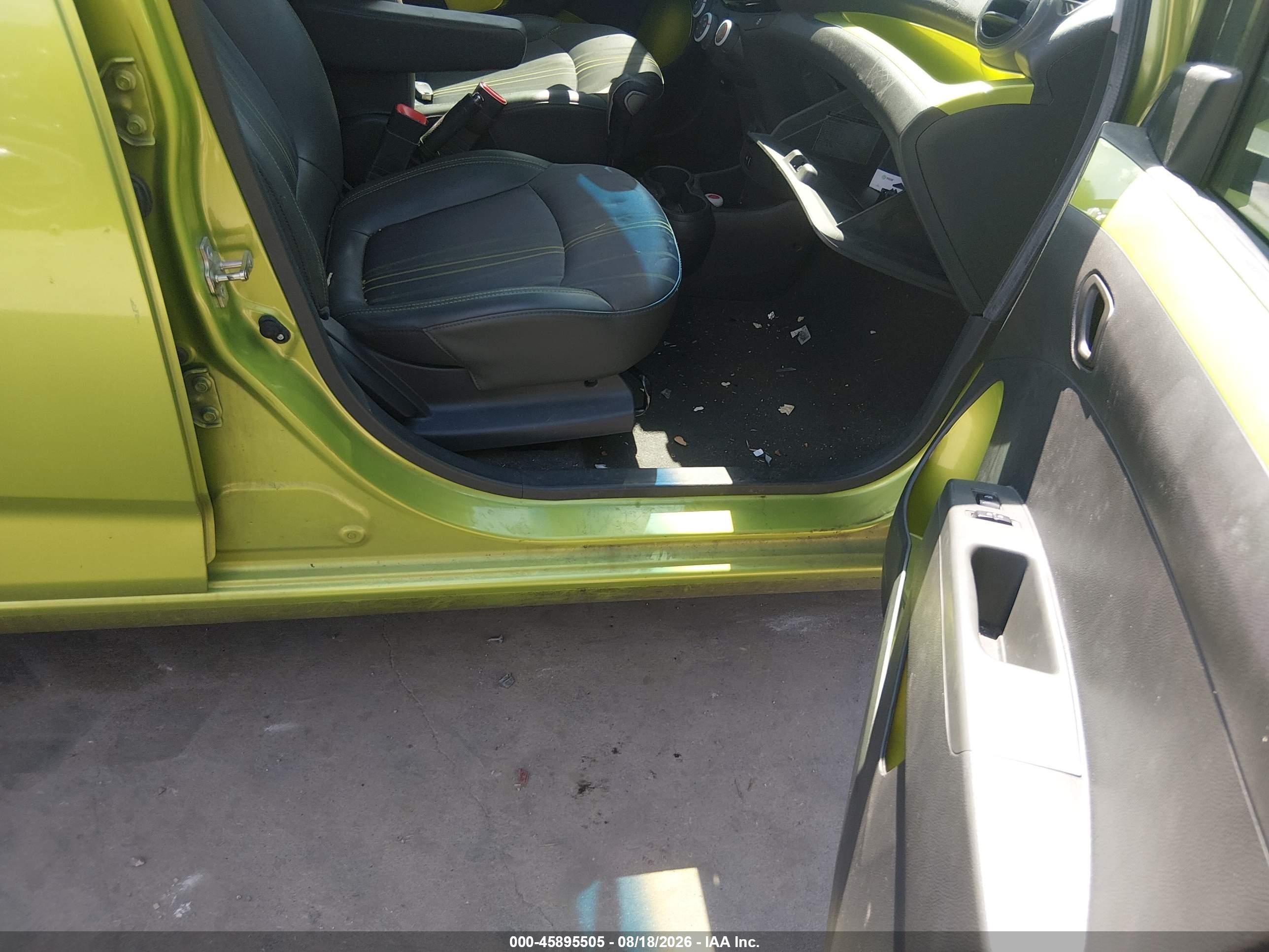 2013 Chevrolet Spark 1lt Auto Green vin: KL8CD6S9XDC531526