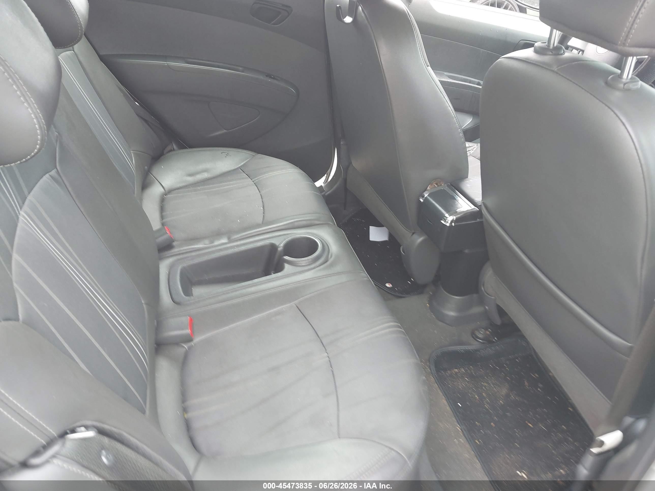 2013 Chevrolet Spark 1lt Auto Silver vin: KL8CD6S9XDC534099