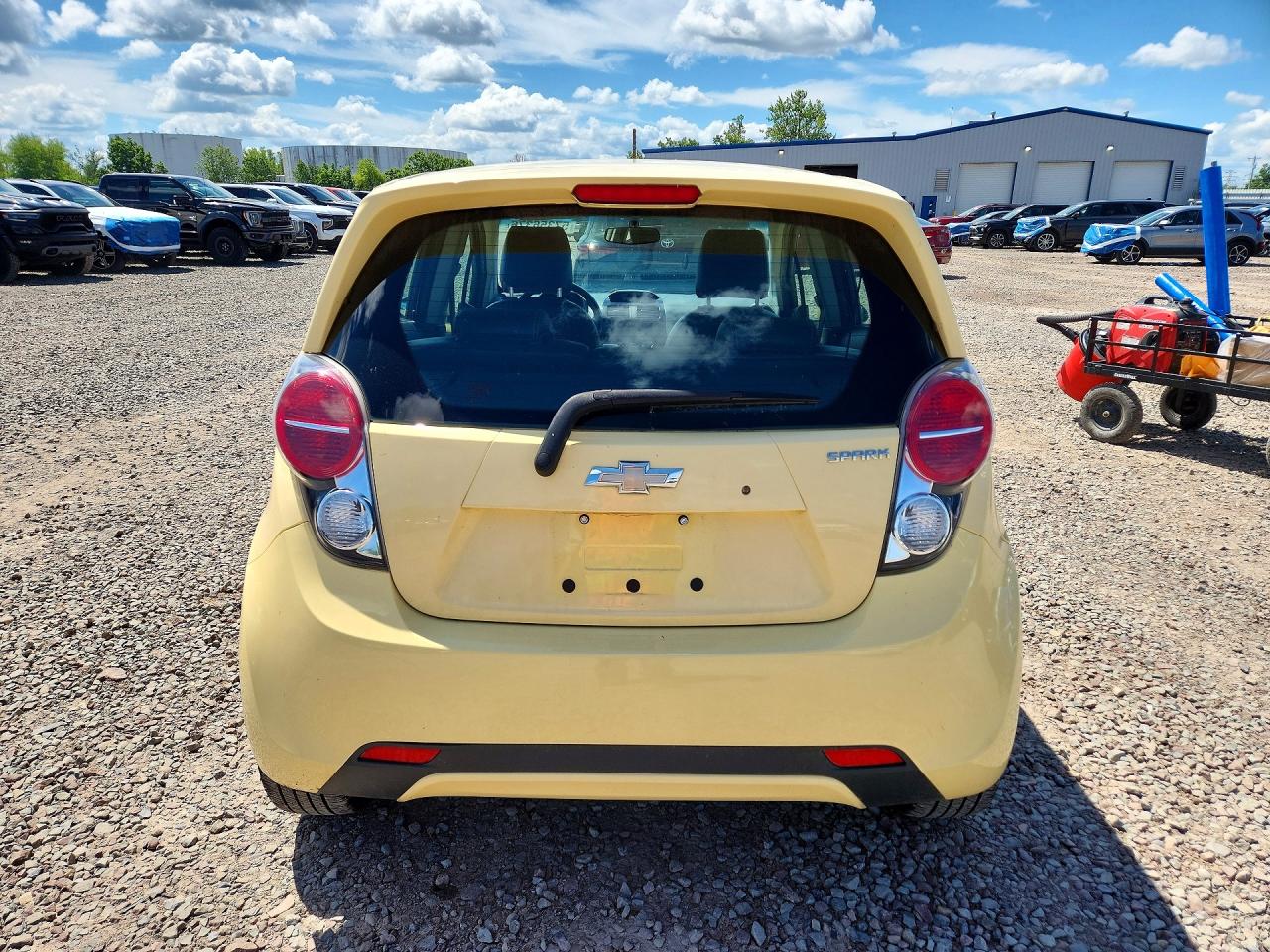 2013 Chevrolet Spark 1lt Yellow vin: KL8CD6S9XDC563120