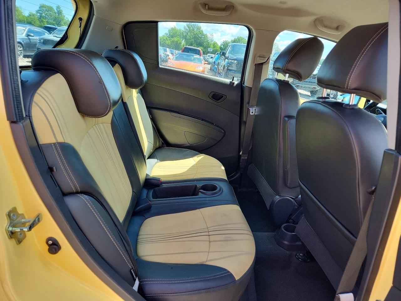2013 Chevrolet Spark 1lt Yellow vin: KL8CD6S9XDC563120