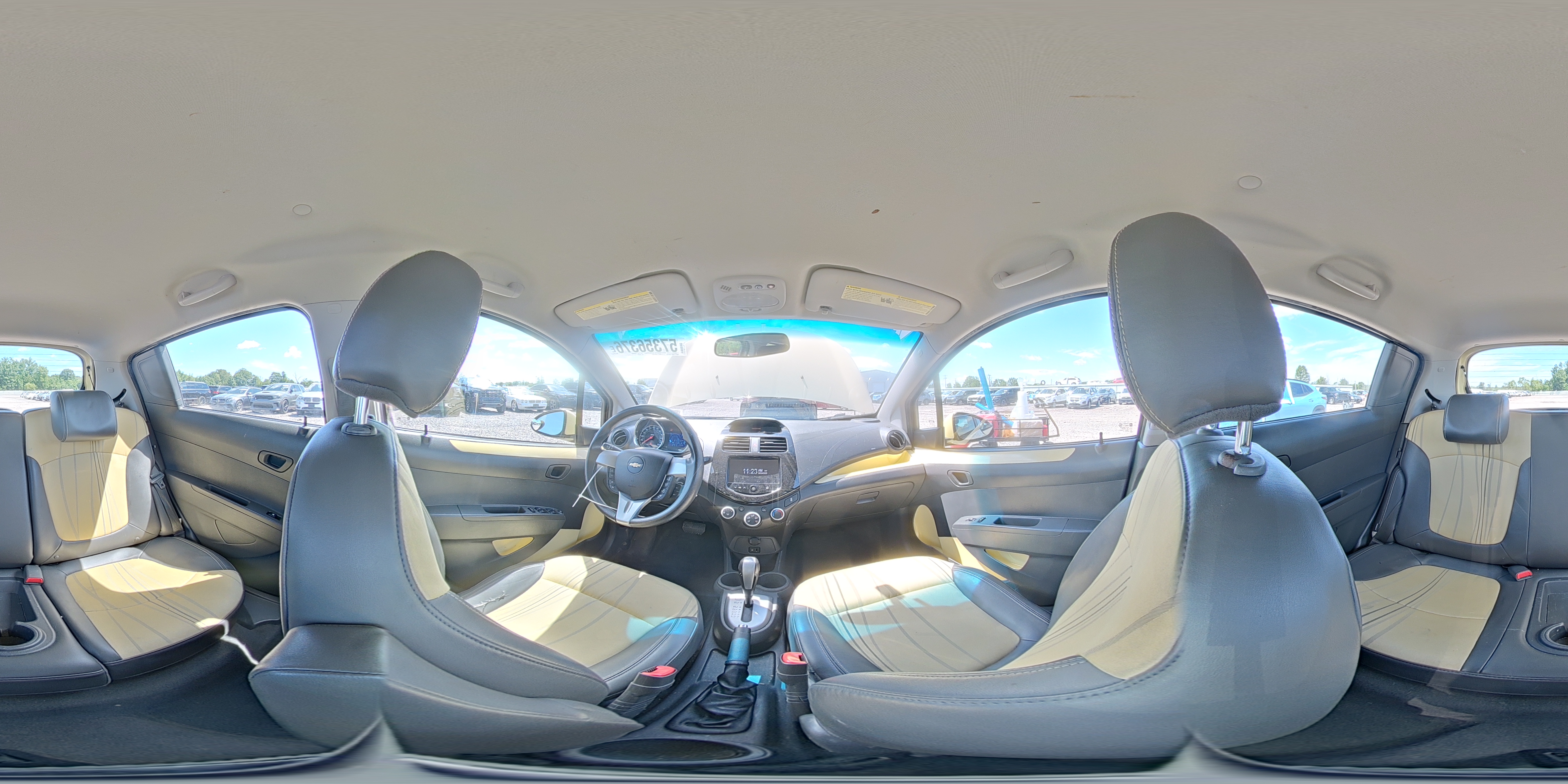 2013 Chevrolet Spark 1lt Yellow vin: KL8CD6S9XDC563120