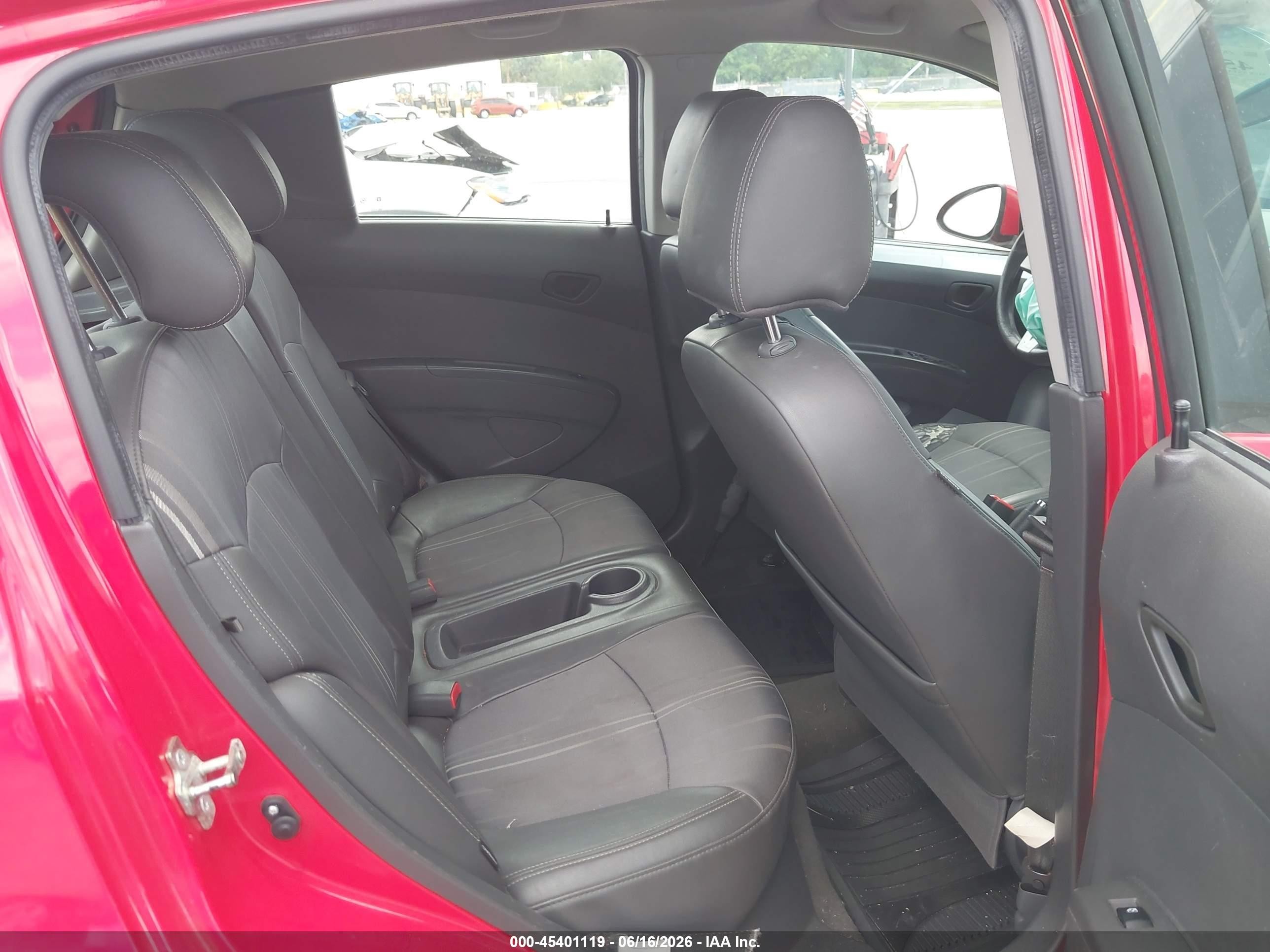 2013 Chevrolet Spark 1lt Auto Красный vin: KL8CD6S9XDC568916