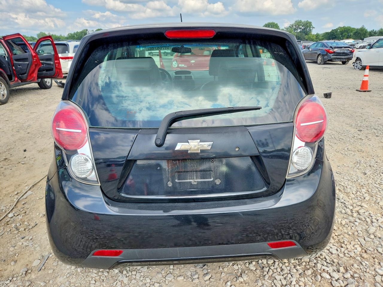 2014 Chevrolet Spark 1lt Black vin: KL8CD6S9XEC429760