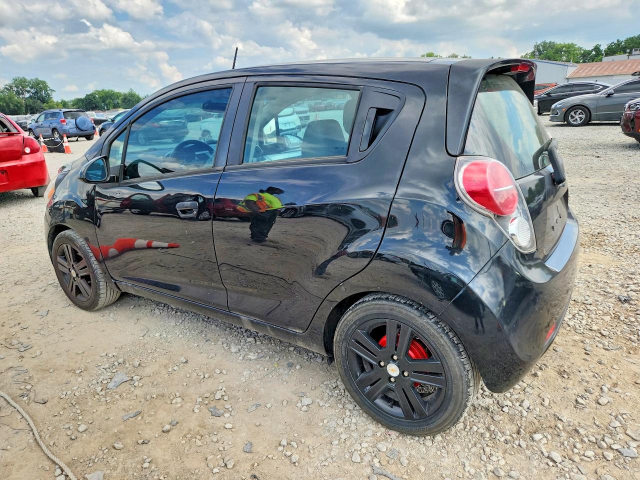 2014 Chevrolet Spark 1lt Black vin: KL8CD6S9XEC429760