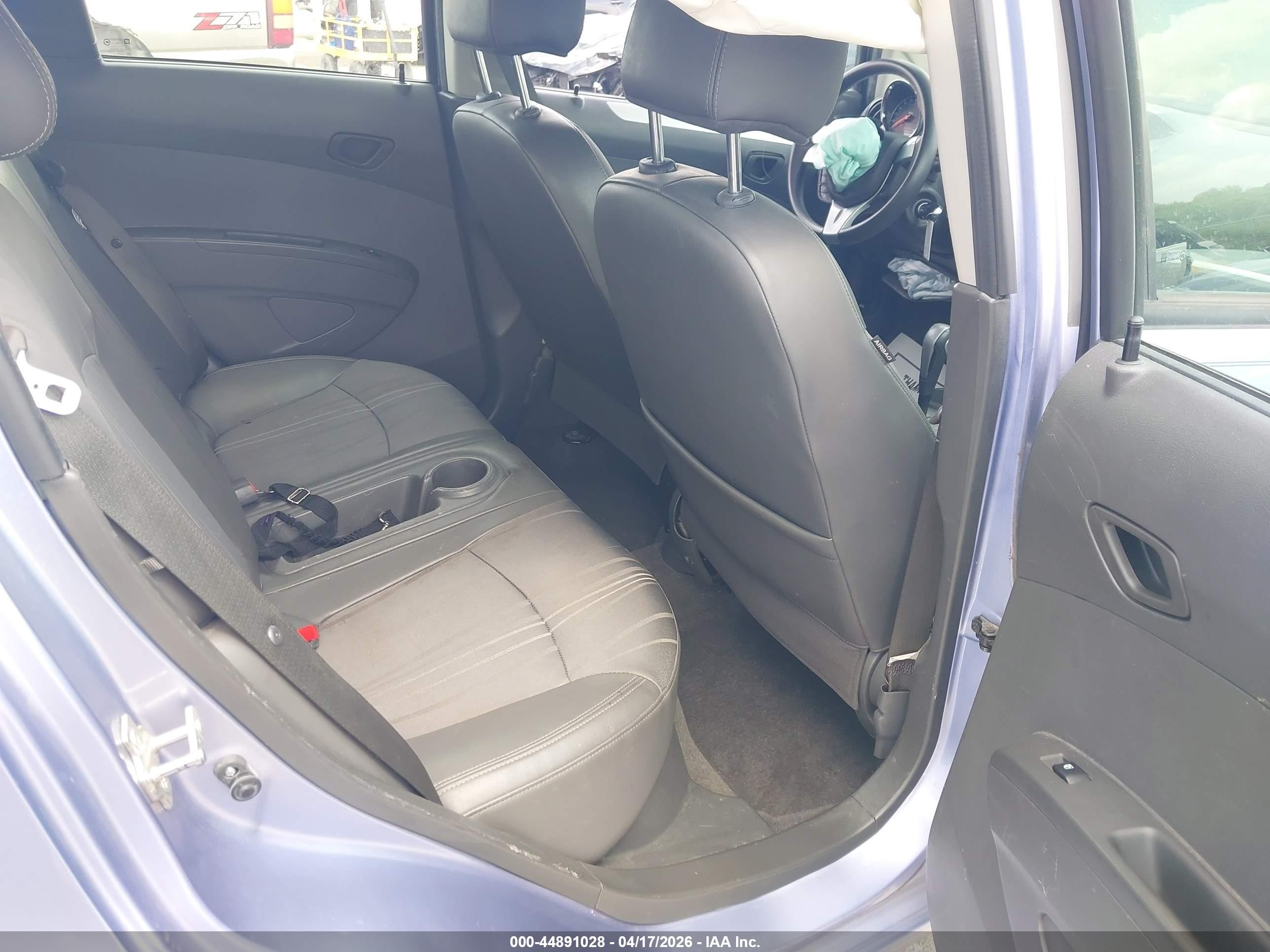 2014 Chevrolet Spark 1lt Auto Blue vin: KL8CD6S9XEC509446