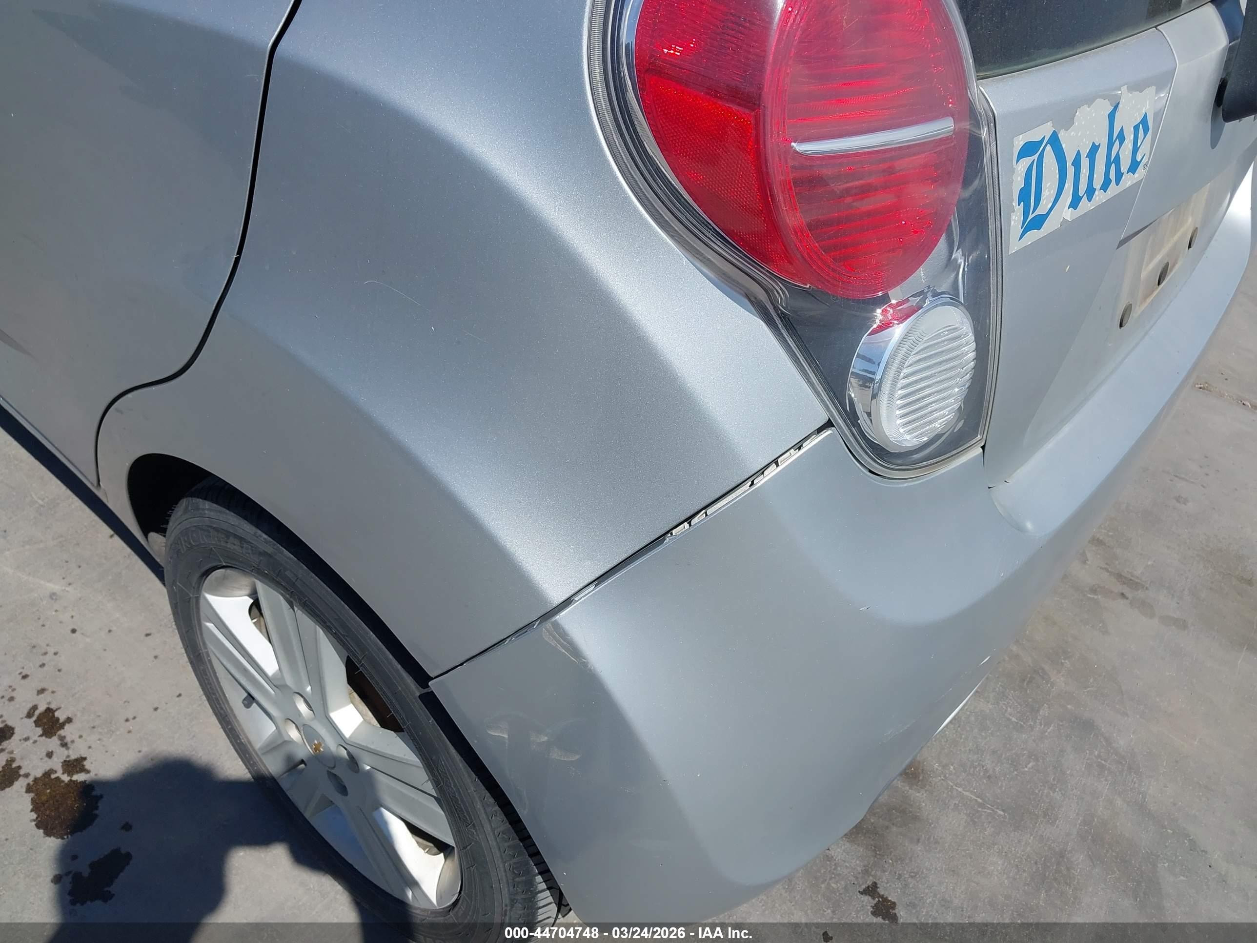 2014 Chevrolet Spark 1lt Auto Серебряный vin: KL8CD6S9XEC513531