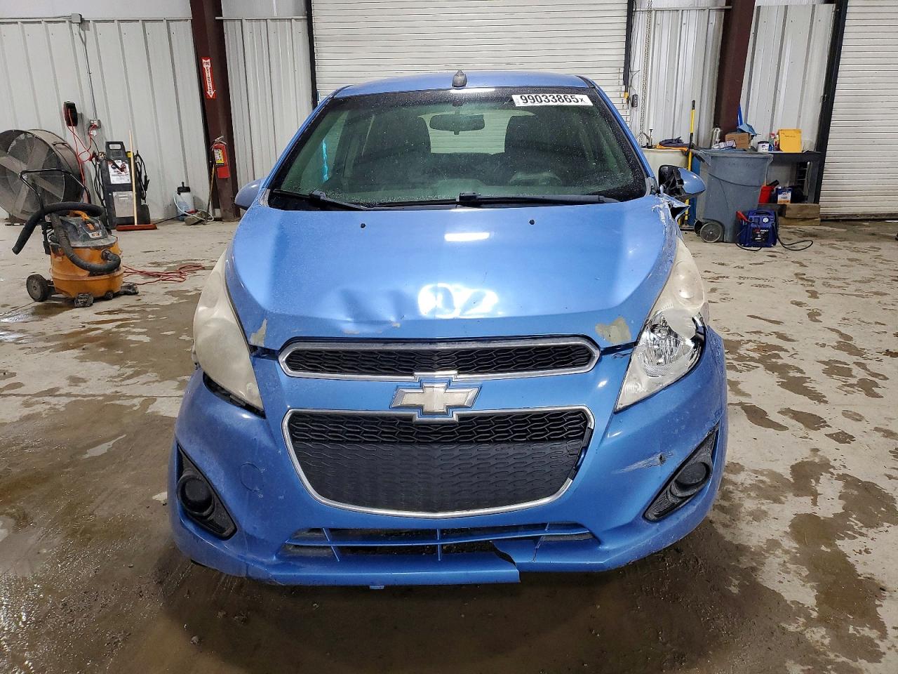 2014 Chevrolet Spark 1lt Blue vin: KL8CD6S9XEC535786