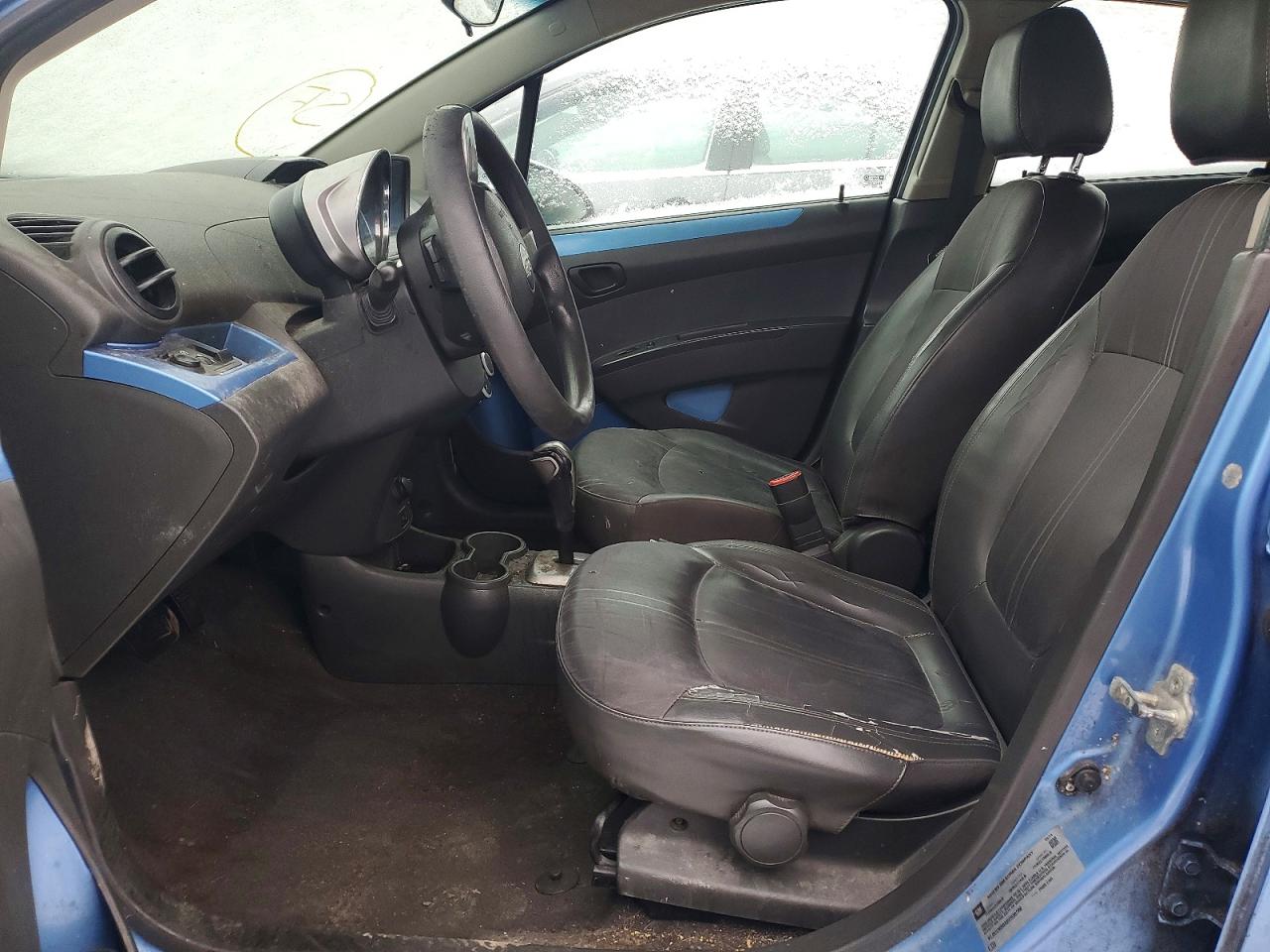 2014 Chevrolet Spark 1lt Blue vin: KL8CD6S9XEC535786