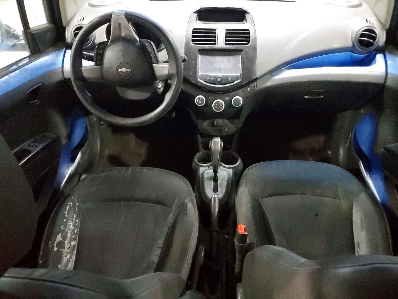 2014 Chevrolet Spark 1lt Blue vin: KL8CD6S9XEC535786