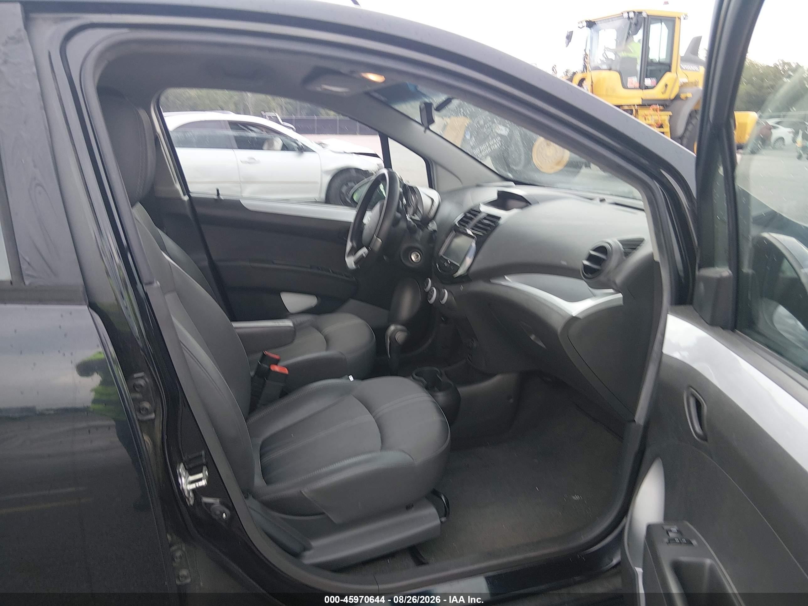 2014 Chevrolet Spark 1lt Auto Black vin: KL8CD6S9XEC542480