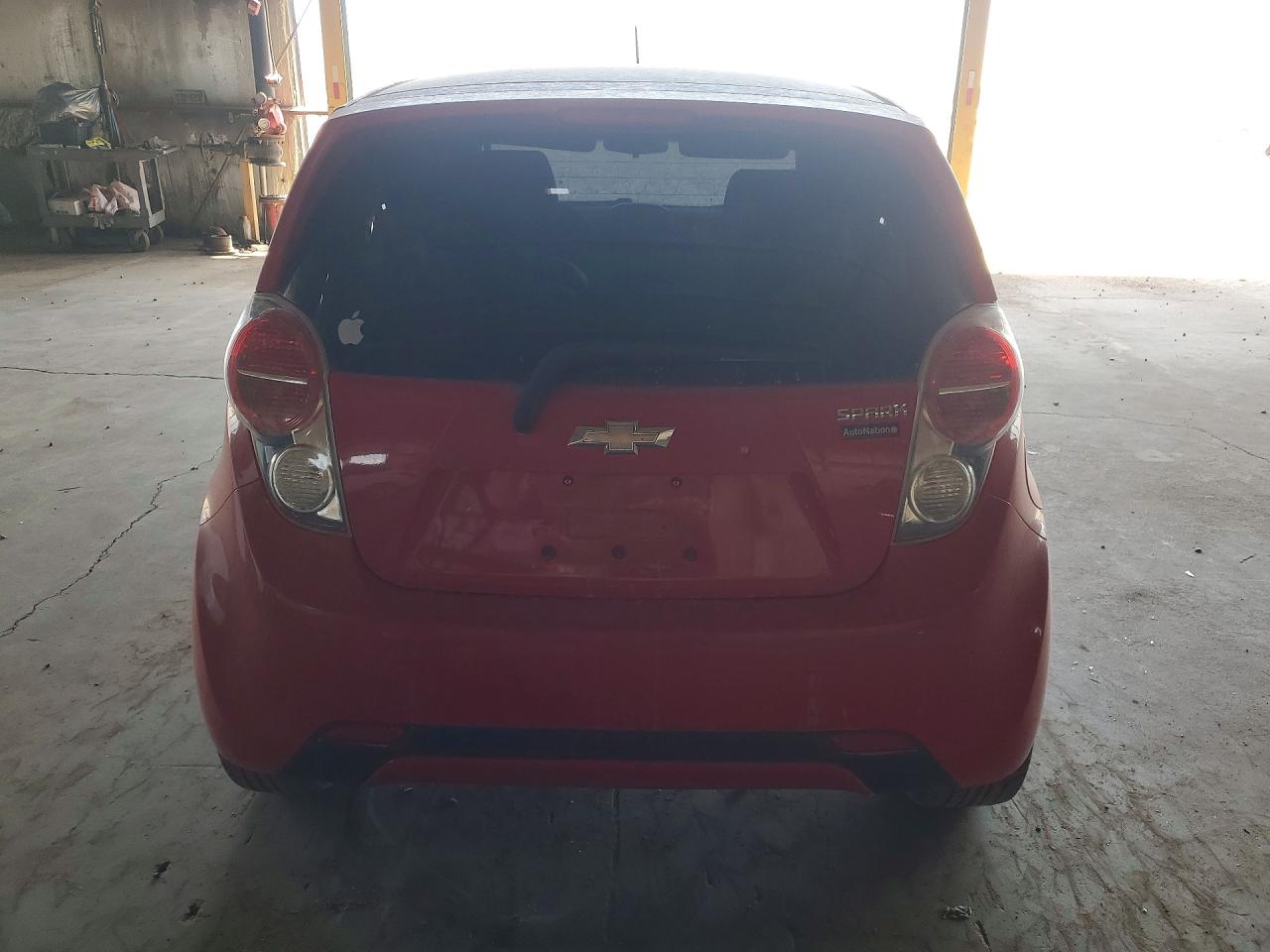 2014 Chevrolet Spark 1lt Red vin: KL8CD6S9XEC586219